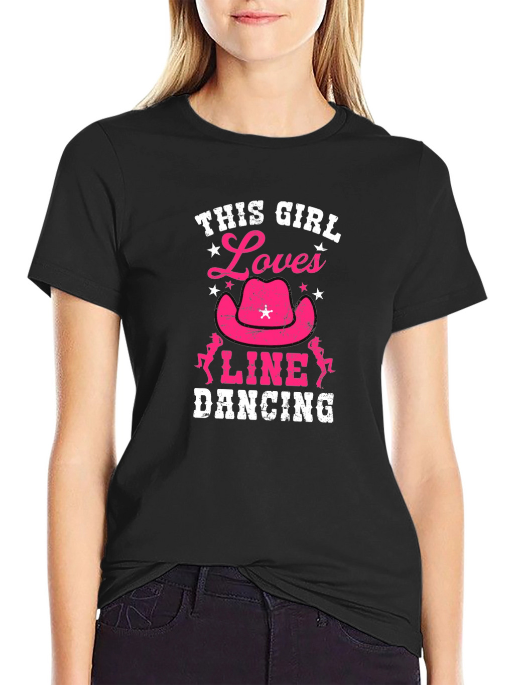 This Girl Loves Line Dancing T-Shirt