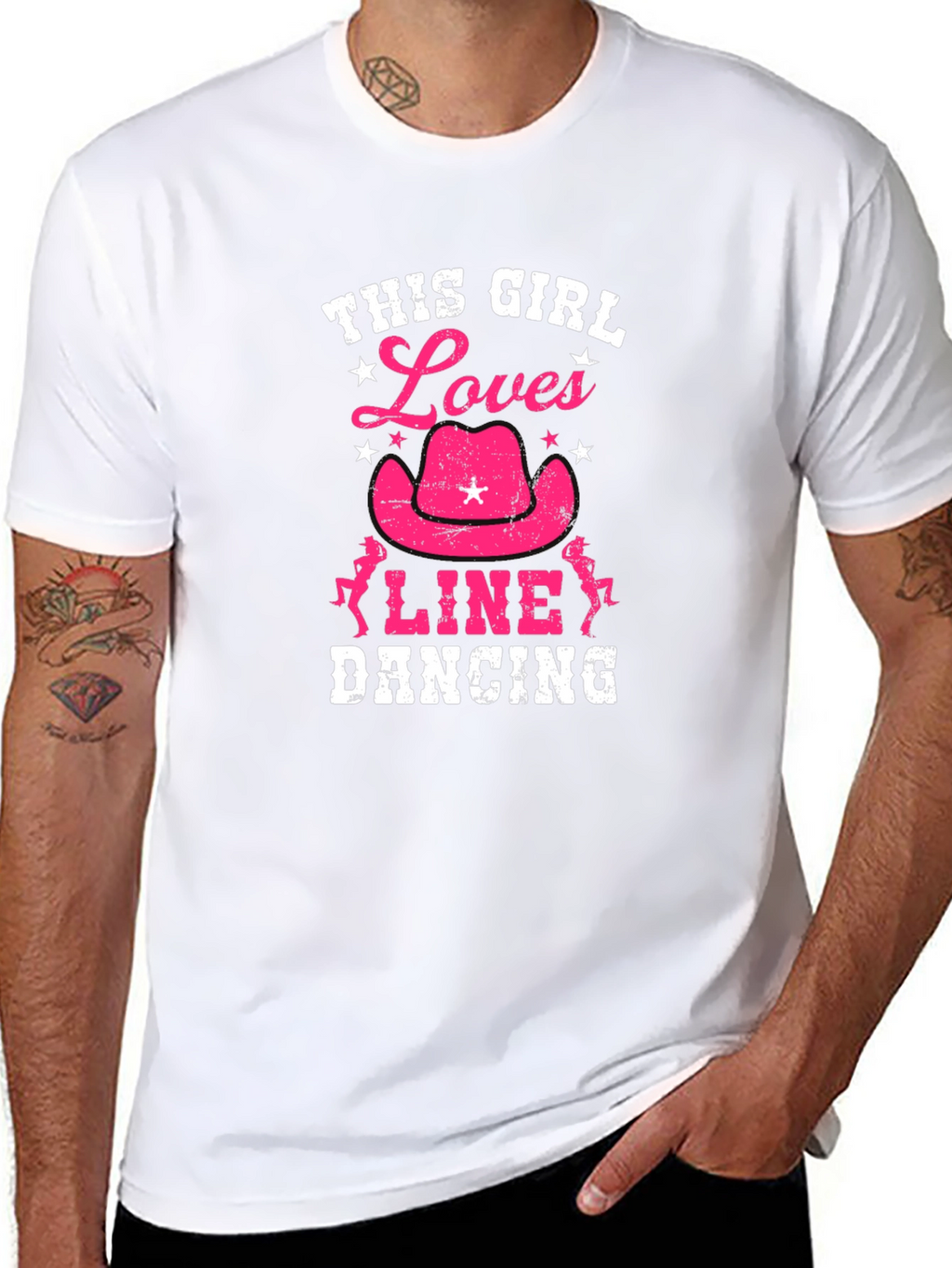 This Girl Loves Line Dancing T-Shirt