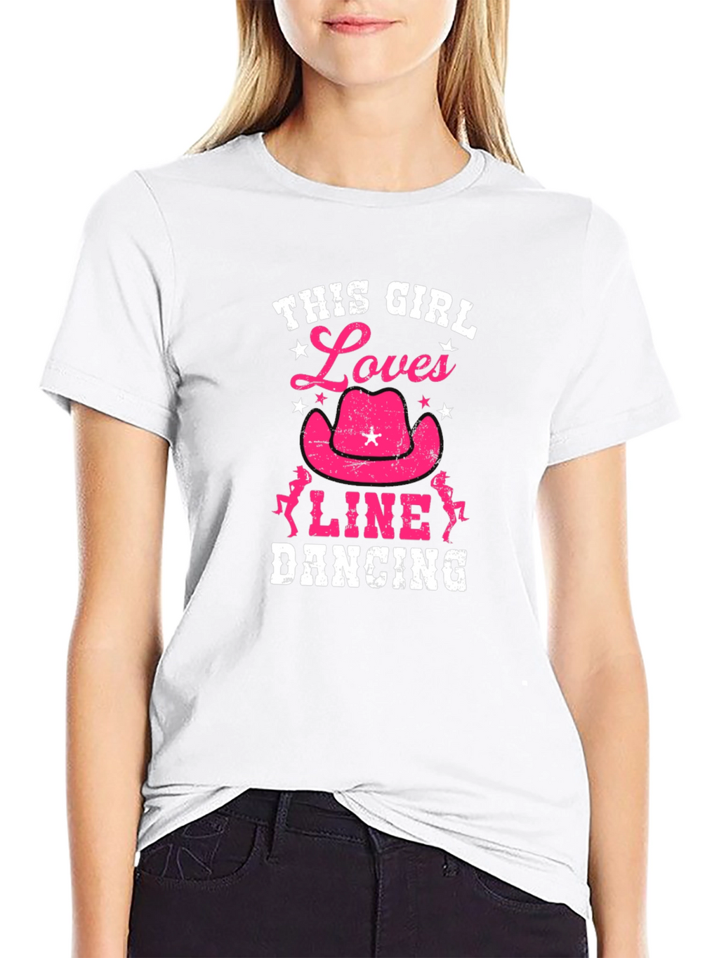 This Girl Loves Line Dancing T-Shirt