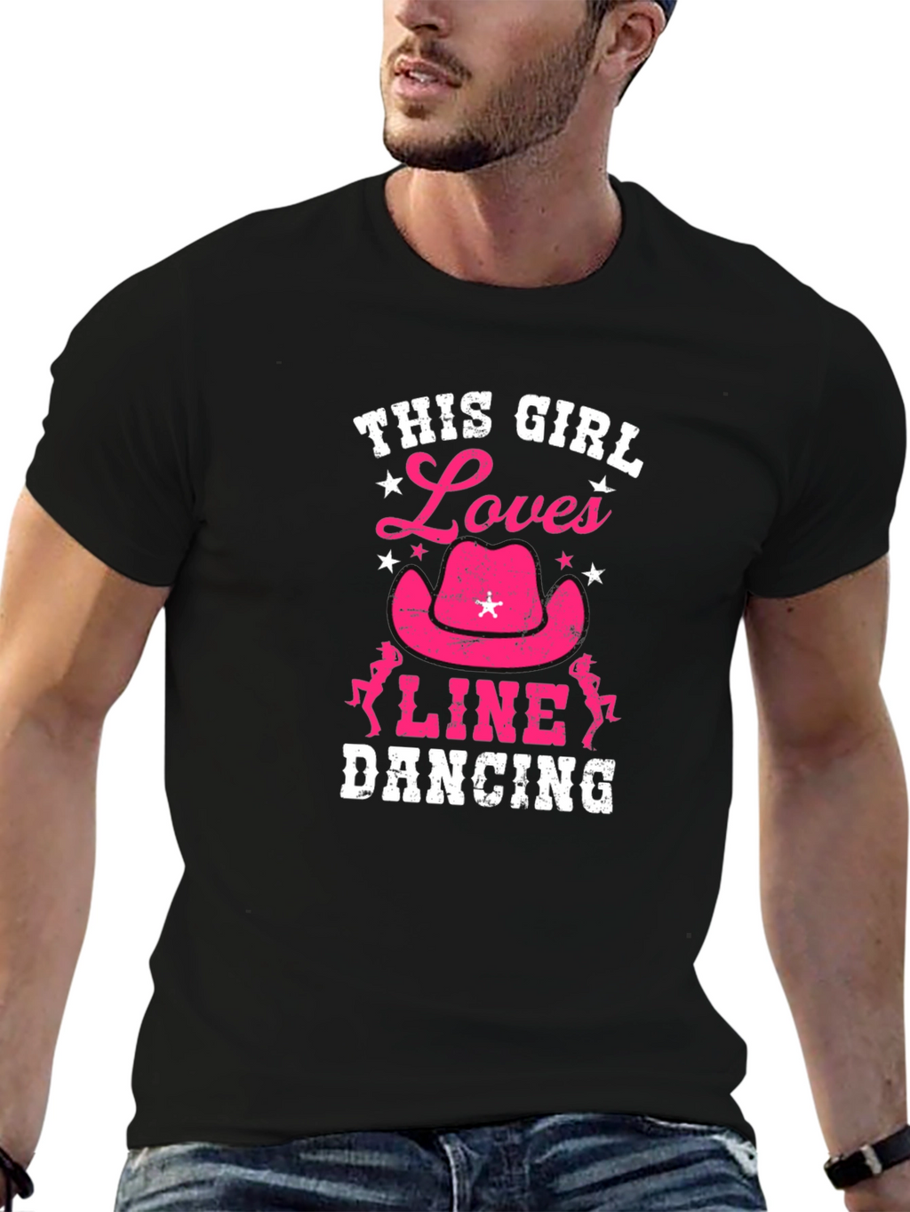 This Girl Loves Line Dancing T-Shirt