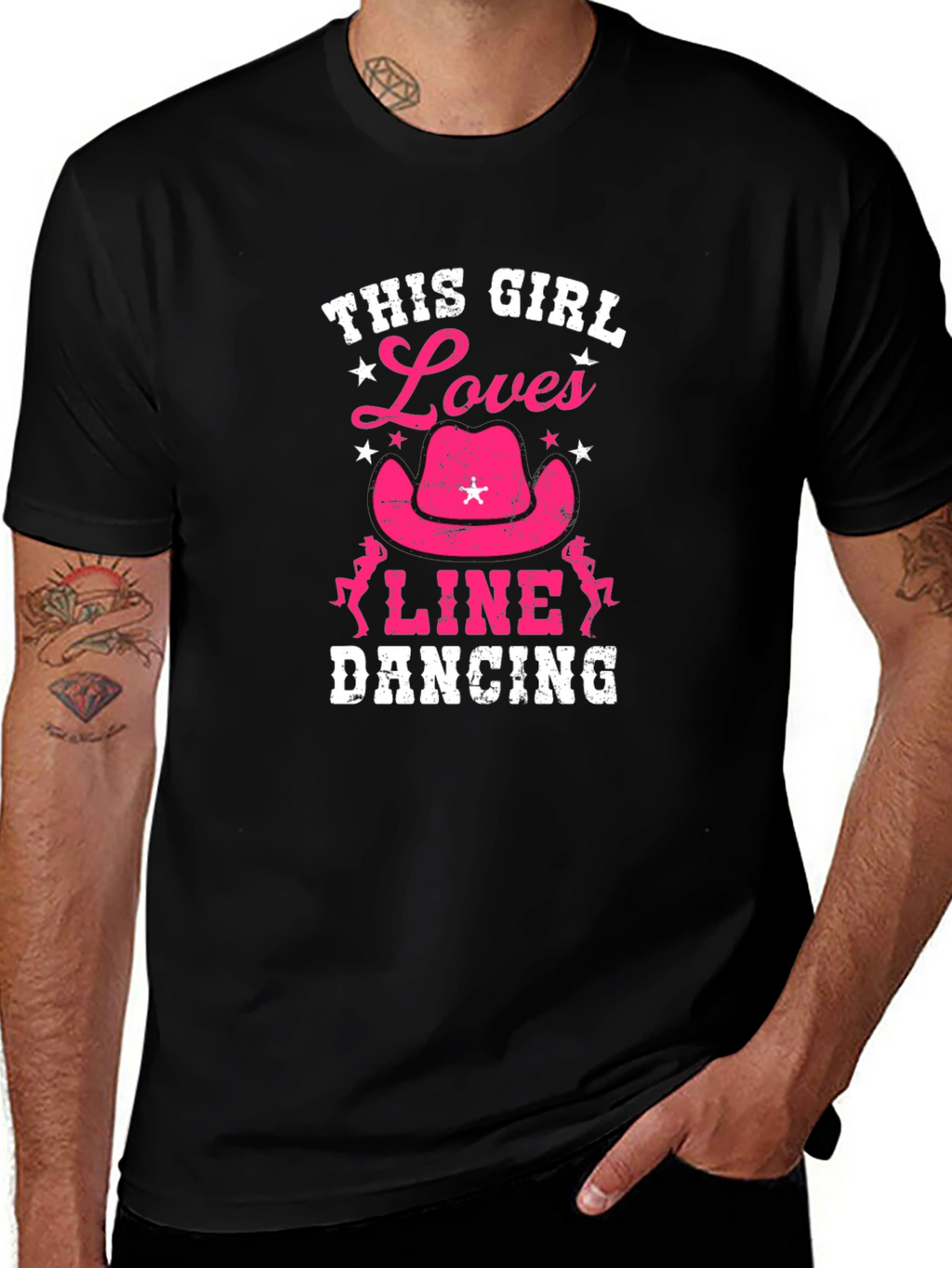 This Girl Loves Line Dancing T-Shirt
