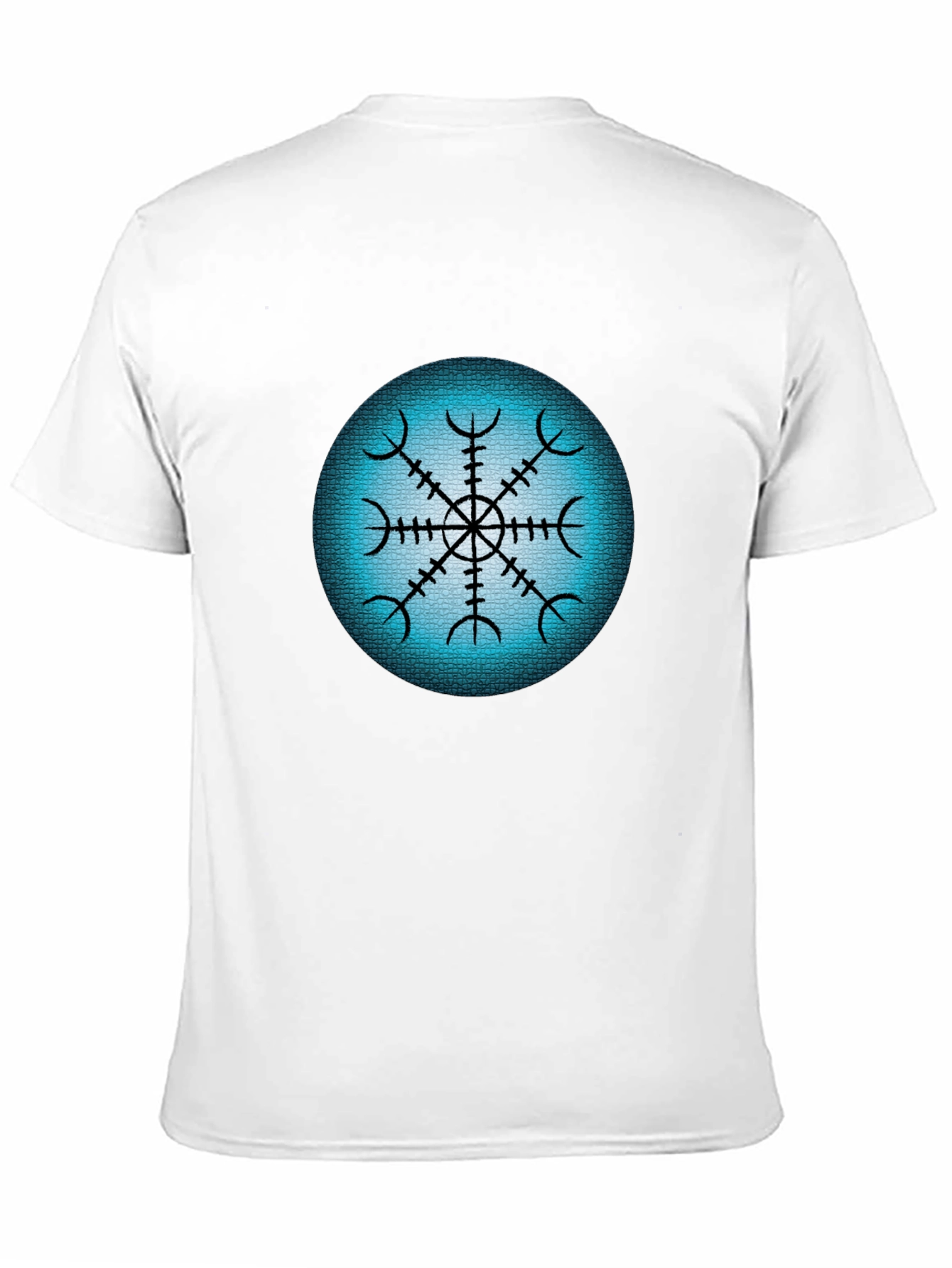 Vegvisir Compass T-Shirt - Viking Nordic Symbol Tee