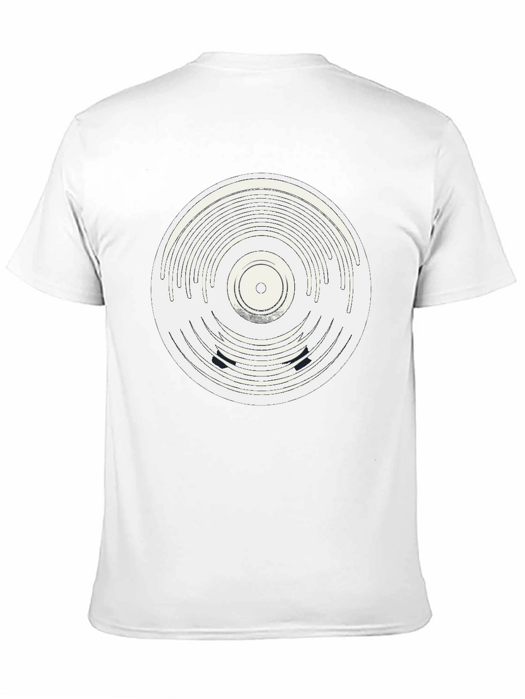 Retro Record Design T-Shirt