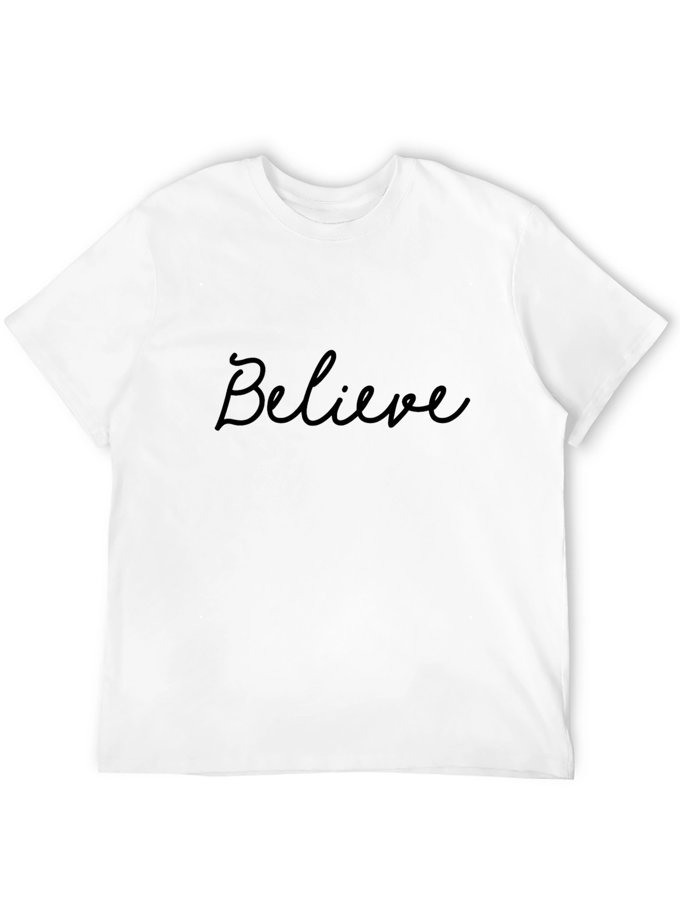 Believe Black T-Shirt