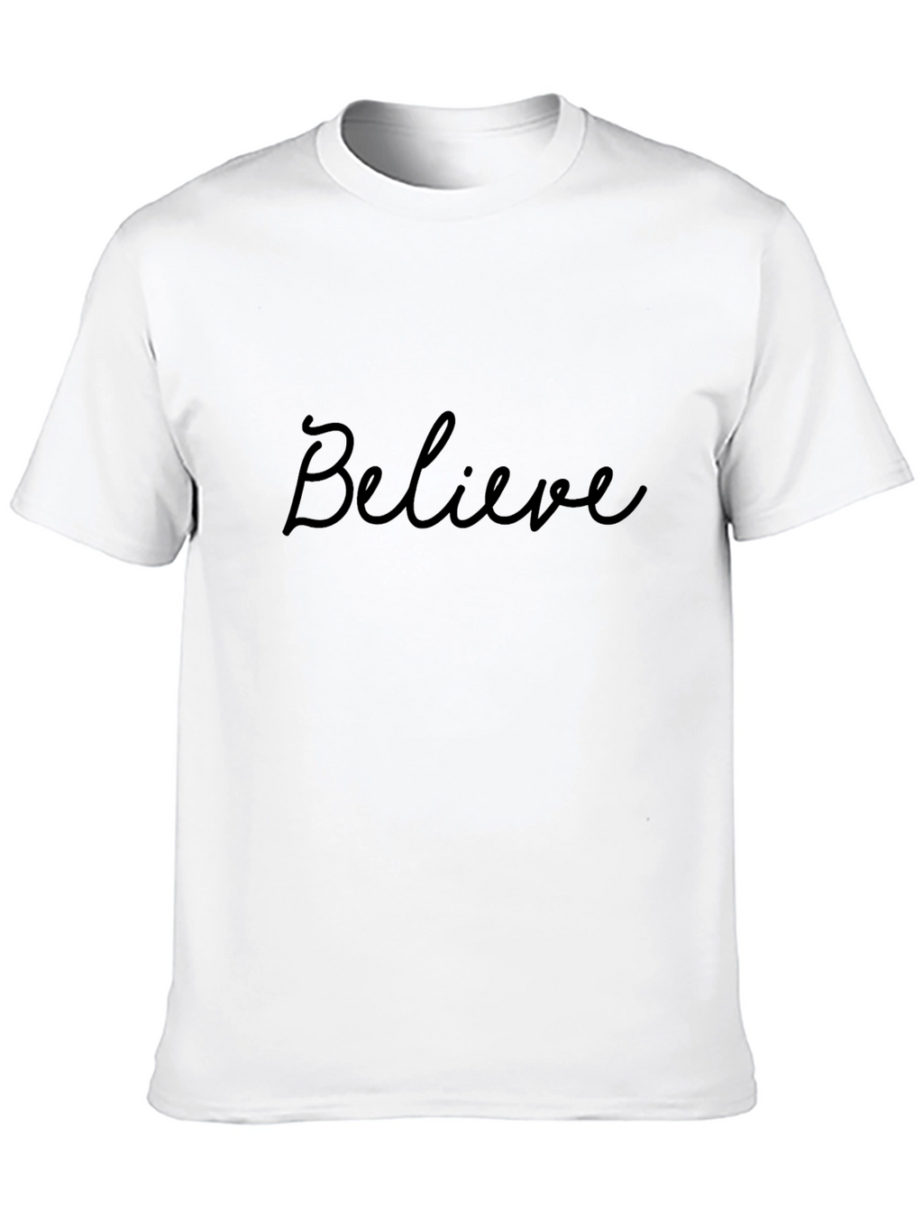 Believe Black T-Shirt
