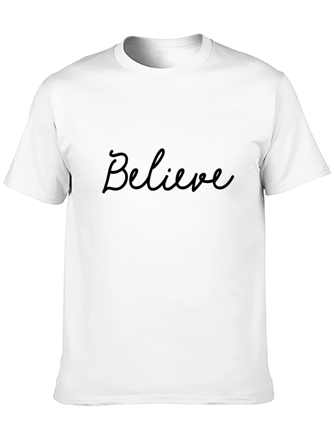 Believe Black T-Shirt