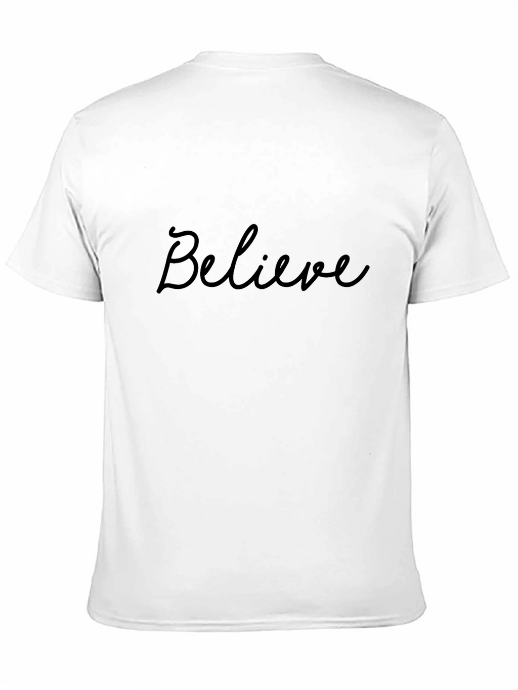 Believe Black T-Shirt
