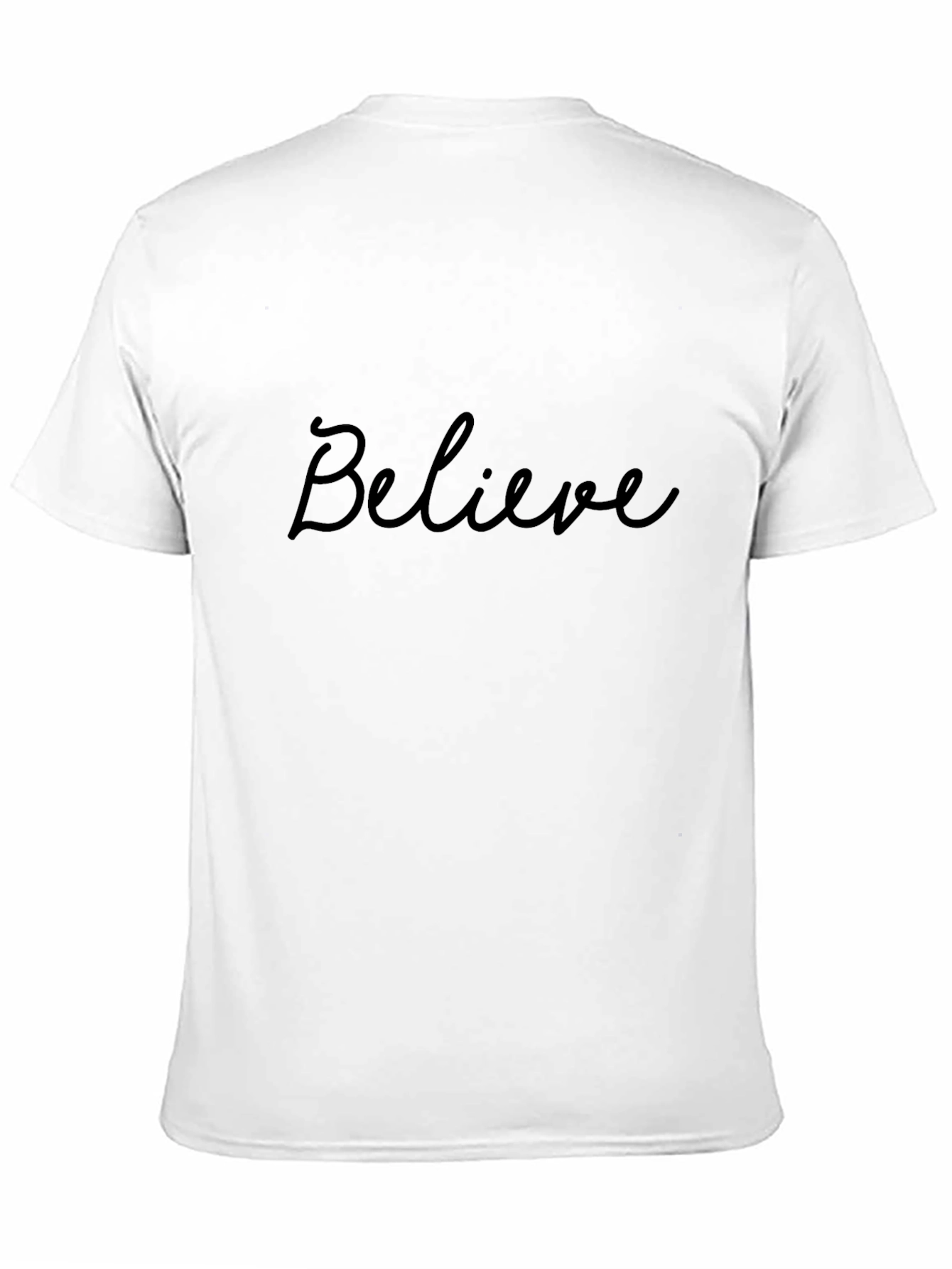 Believe Black T-Shirt