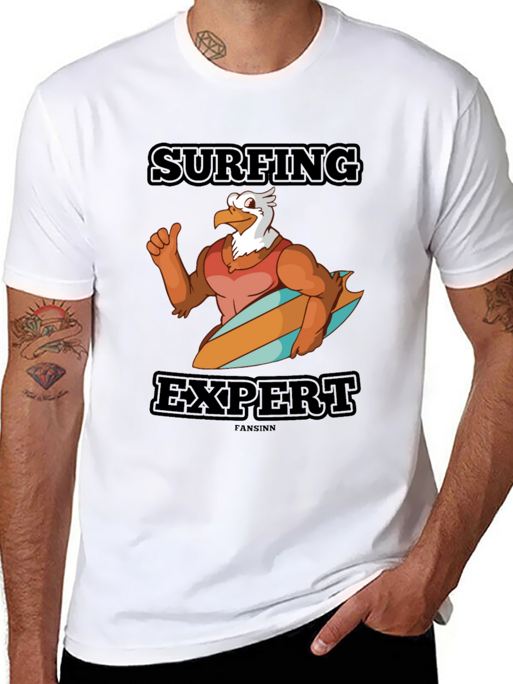 Surfing Expert Graphic Tee