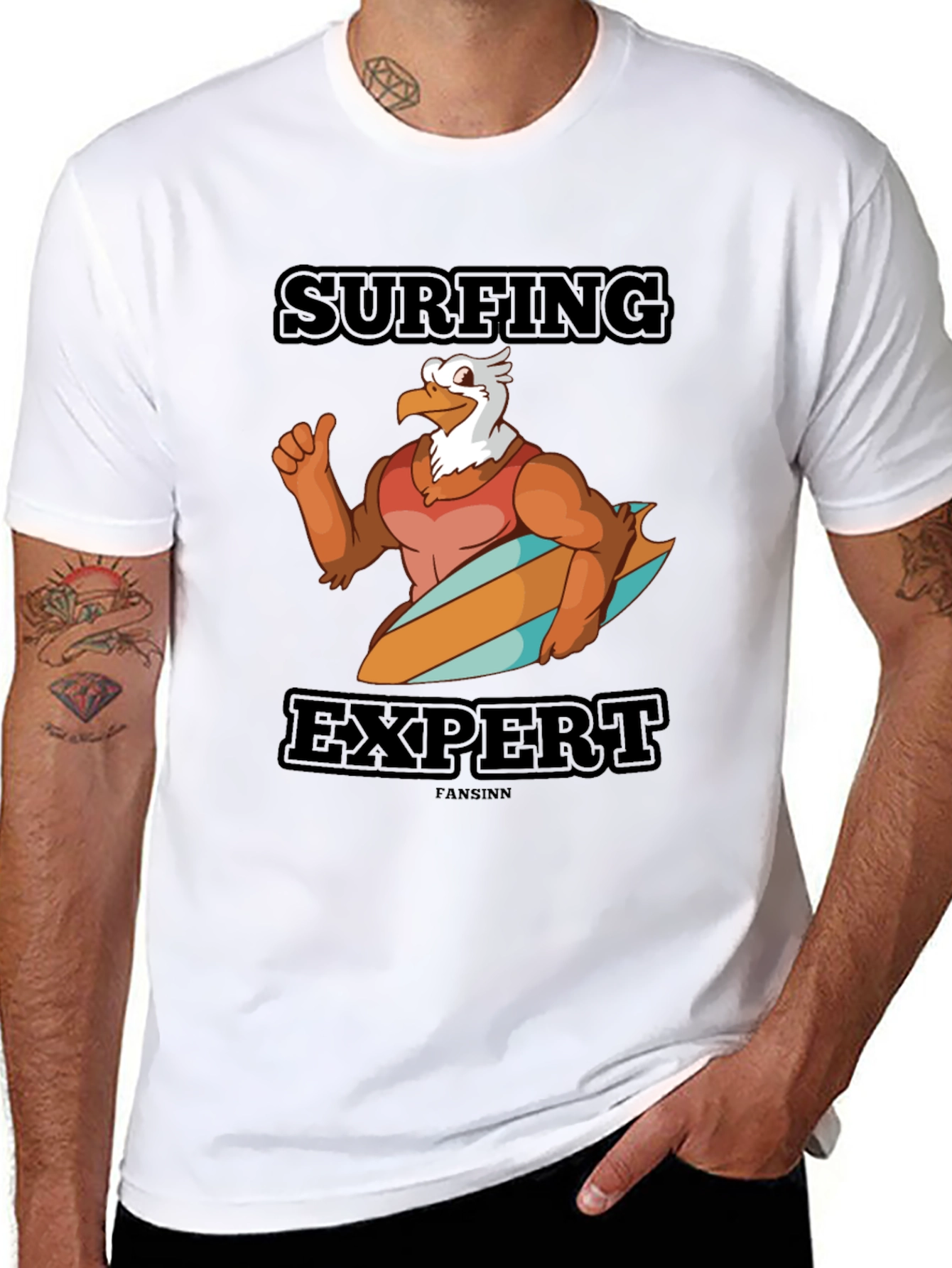 Surfing Expert Graphic Tee