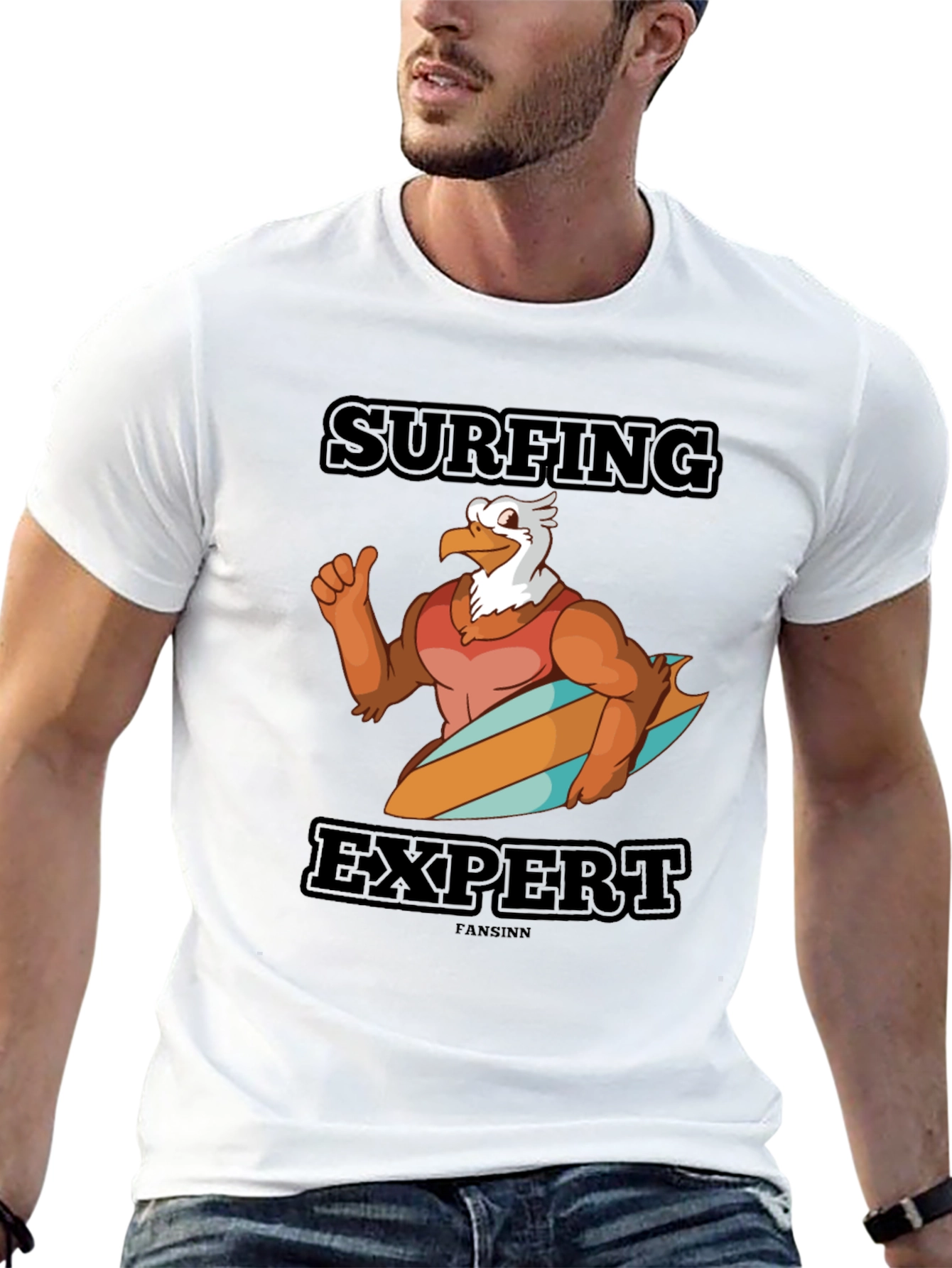 Surfing Expert Graphic Tee