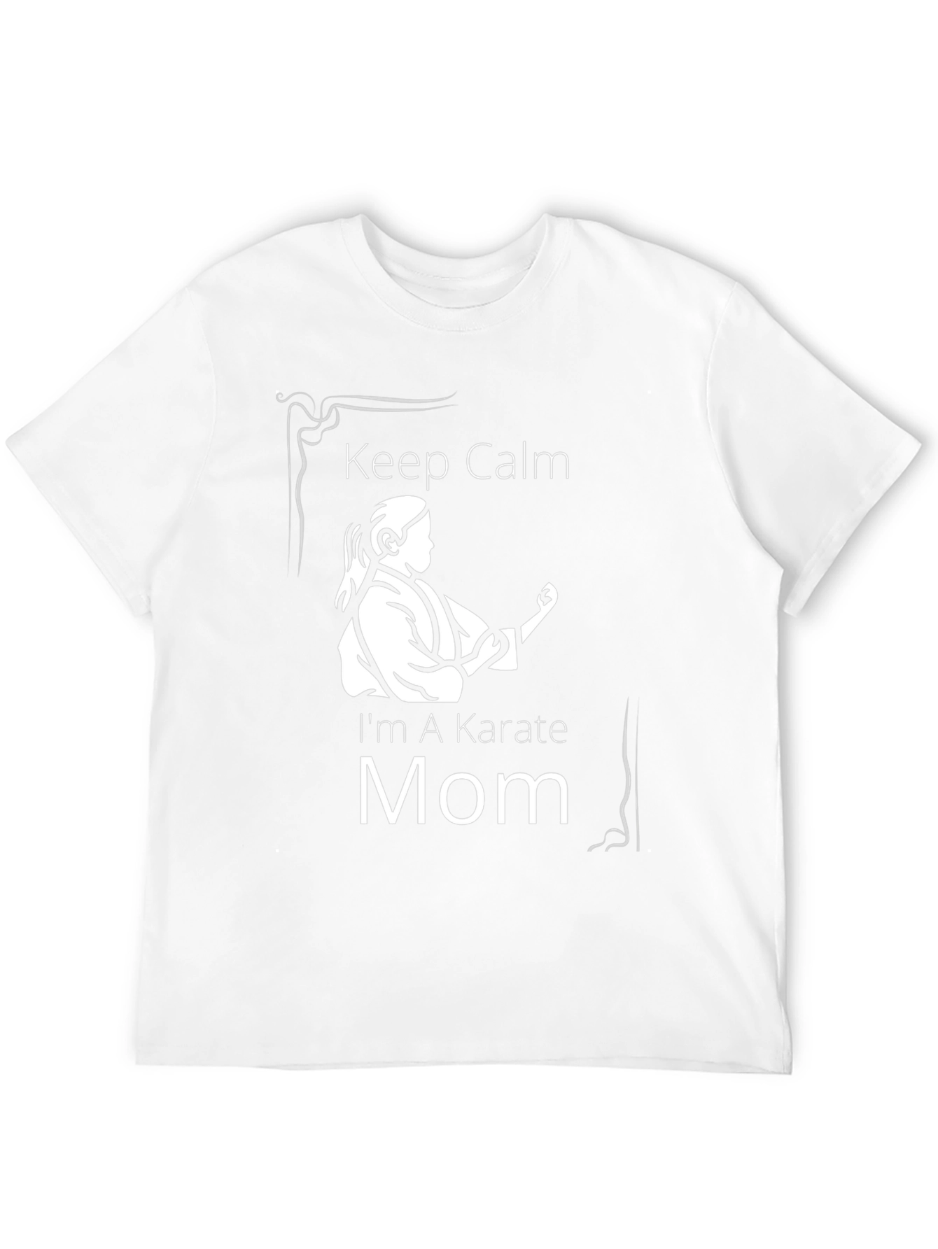 Karate Mom T-Shirt - Keep Calm Martial Arts Tee