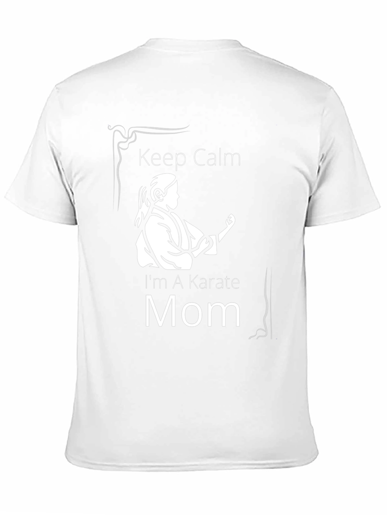 Karate Mom T-Shirt - Keep Calm Martial Arts Tee