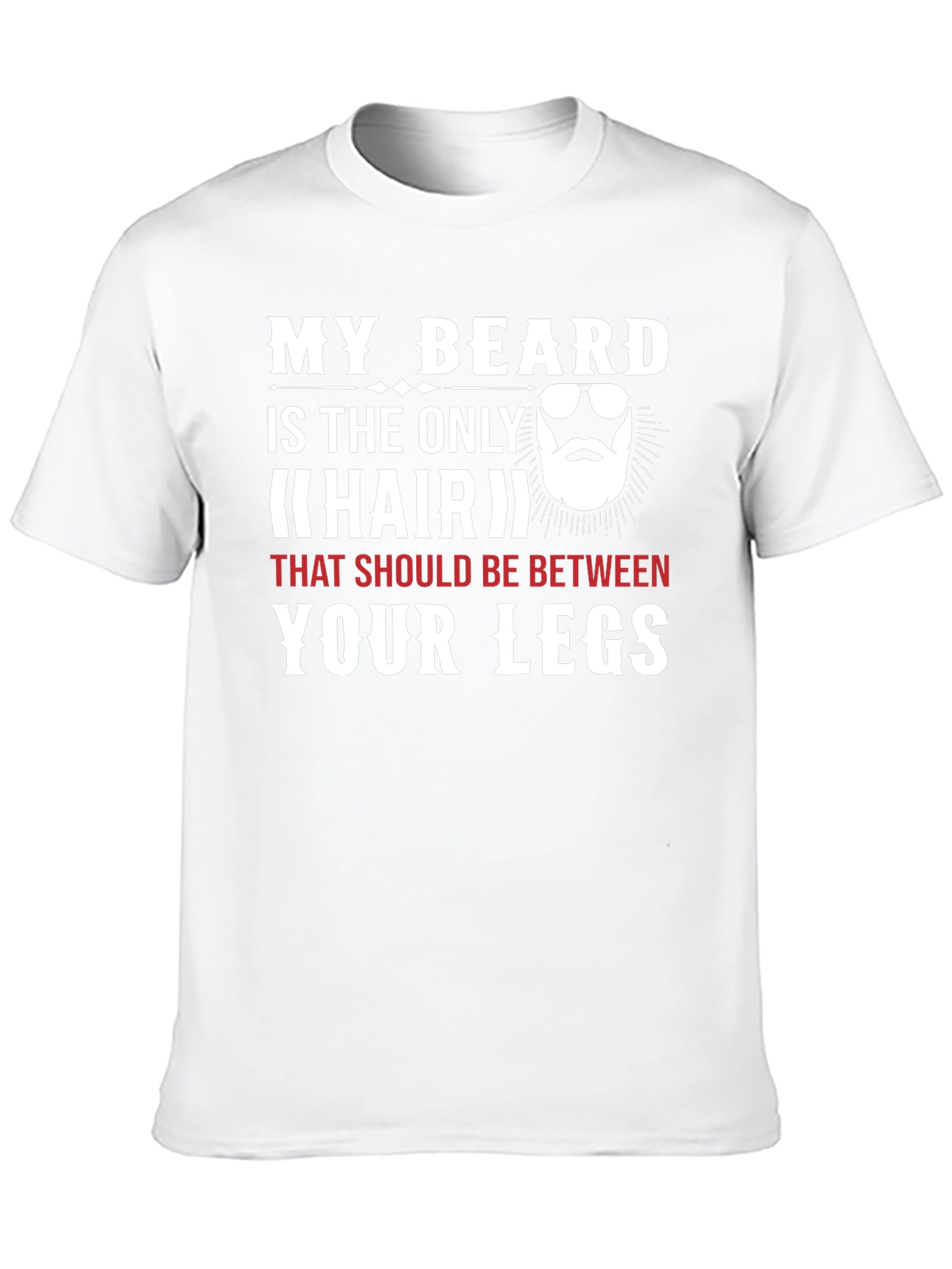 Funny Beard Graphic Tee