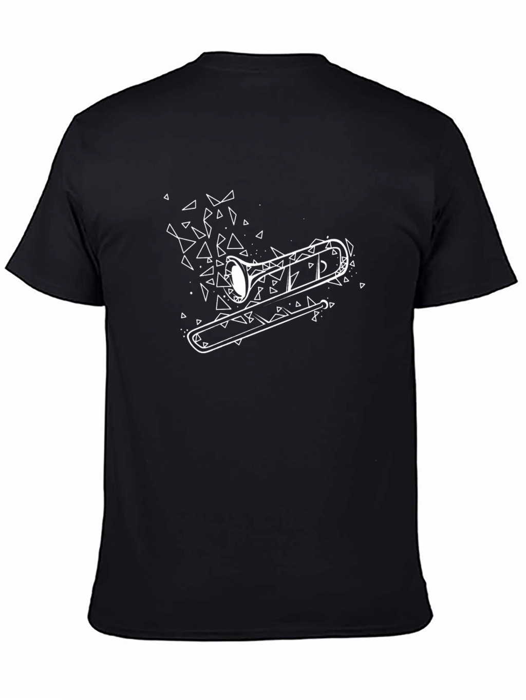 Geometric Trombone Graphic Tee