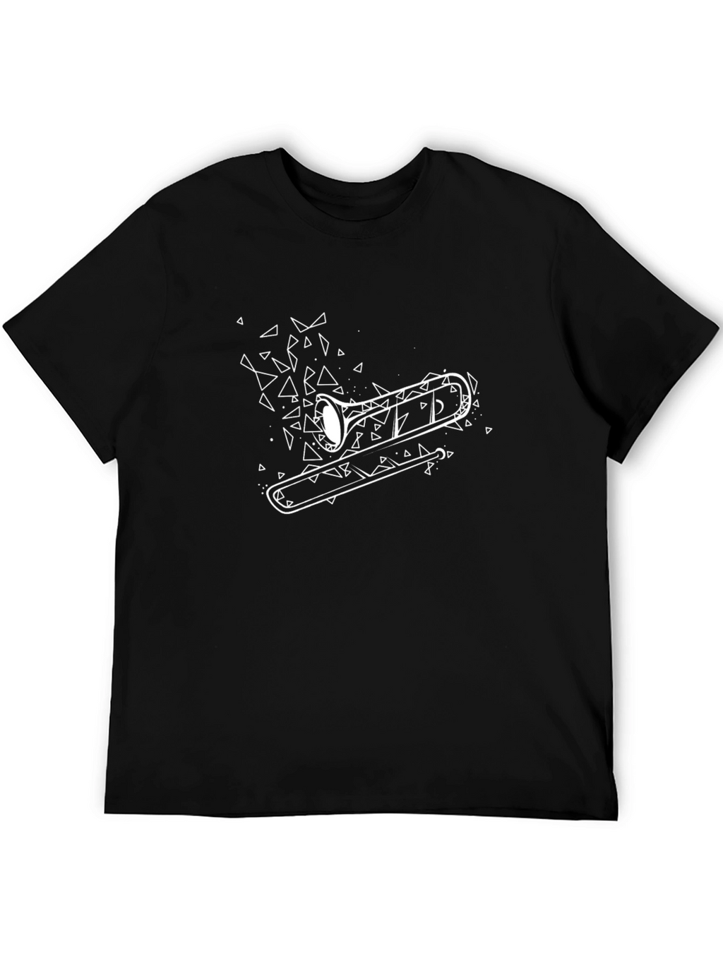 Geometric Trombone Graphic Tee