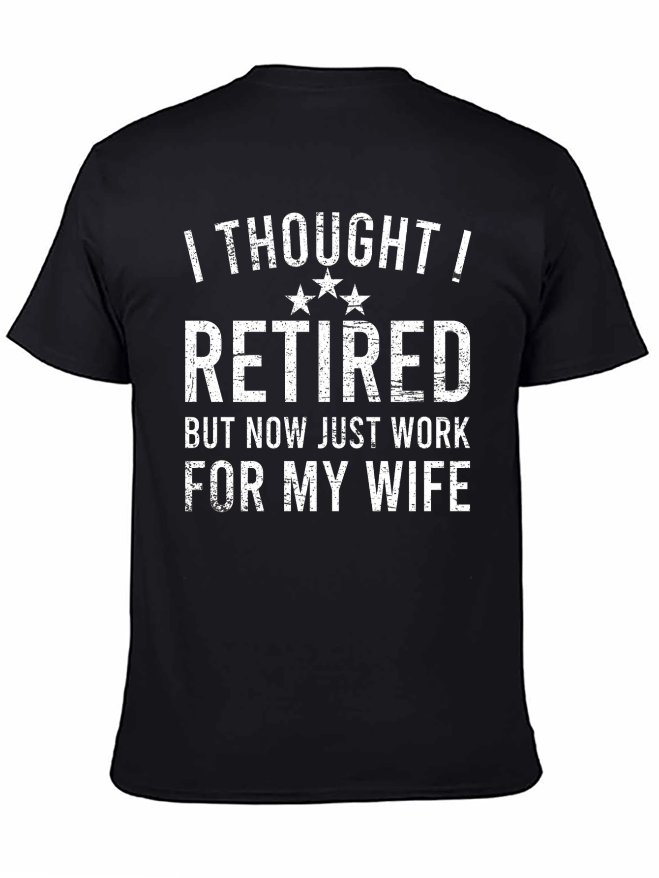 Retired? Mens Funny Graphic T-Shirt