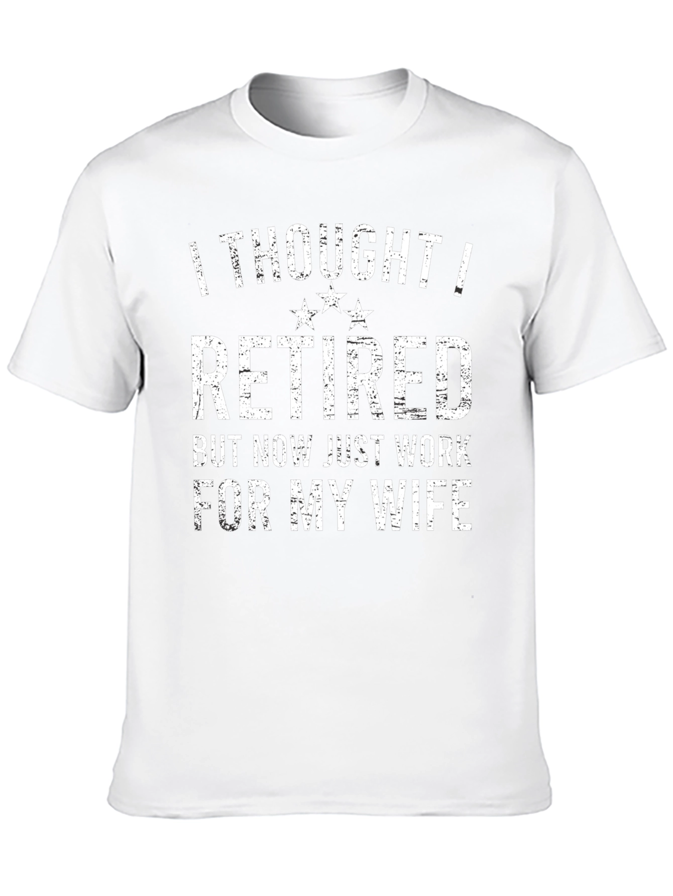Retired? Mens Funny Graphic T-Shirt