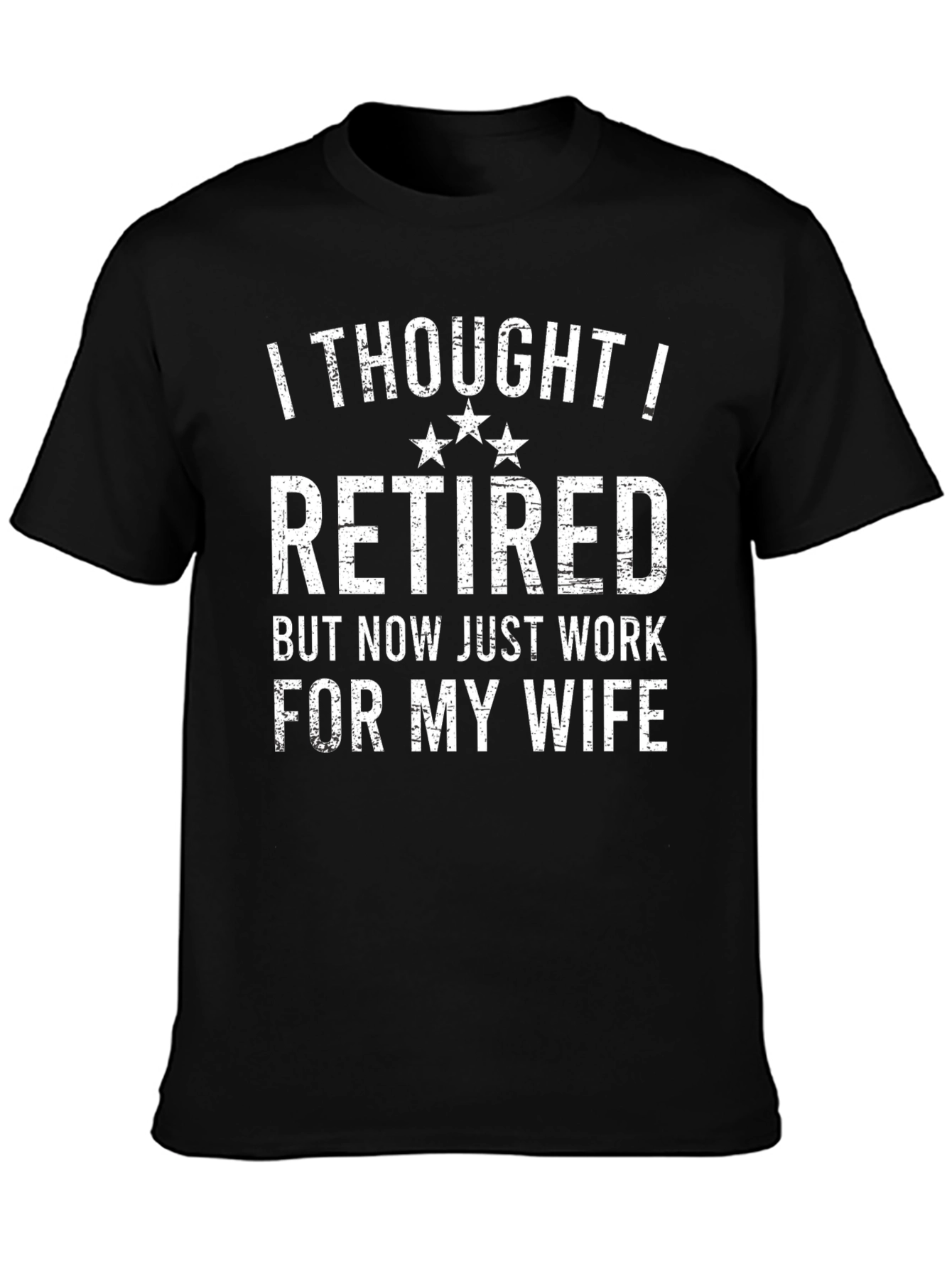 Retired? Mens Funny Graphic T-Shirt