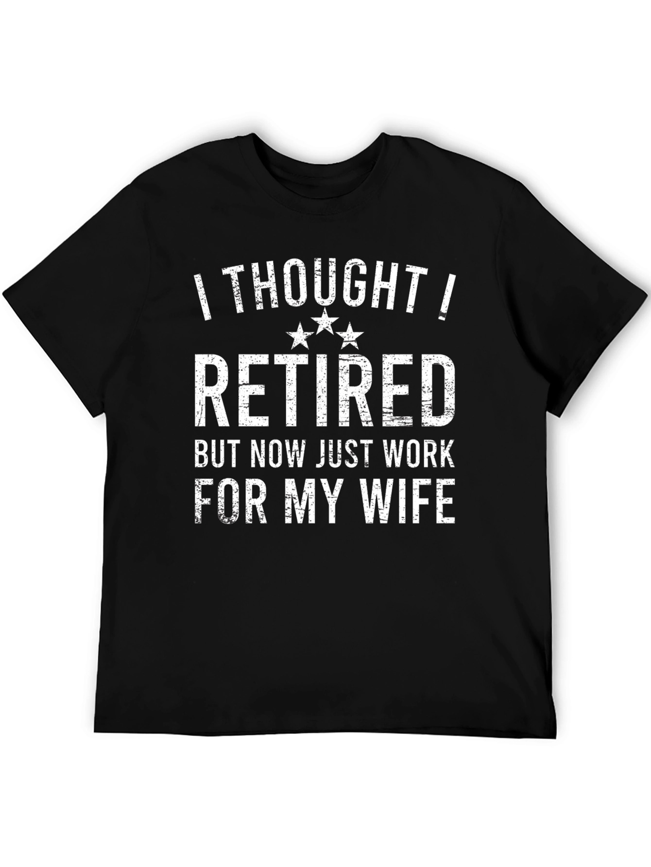 Retired? Mens Funny Graphic T-Shirt