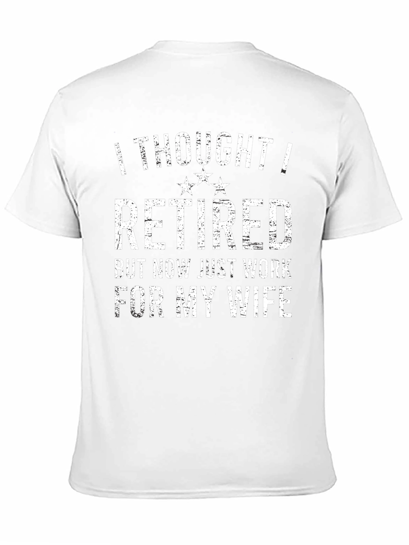 Retired? Mens Funny Graphic T-Shirt