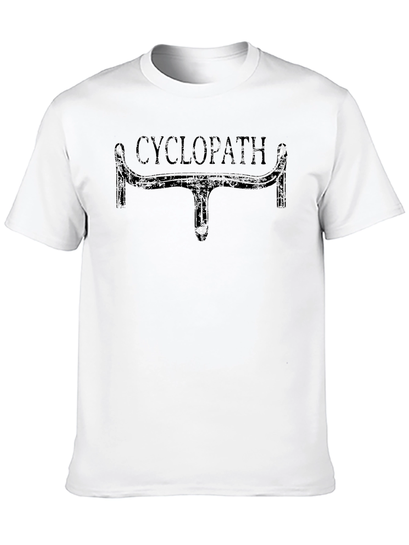 Cyclopath Bike Handlebar Graphic T-Shirt