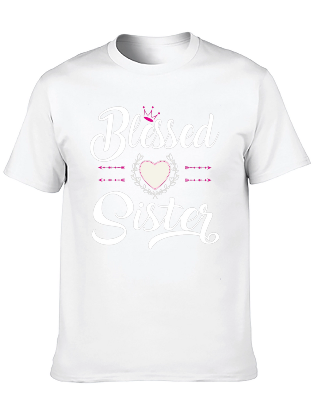 Blessed Sister Graphic Tee - Black