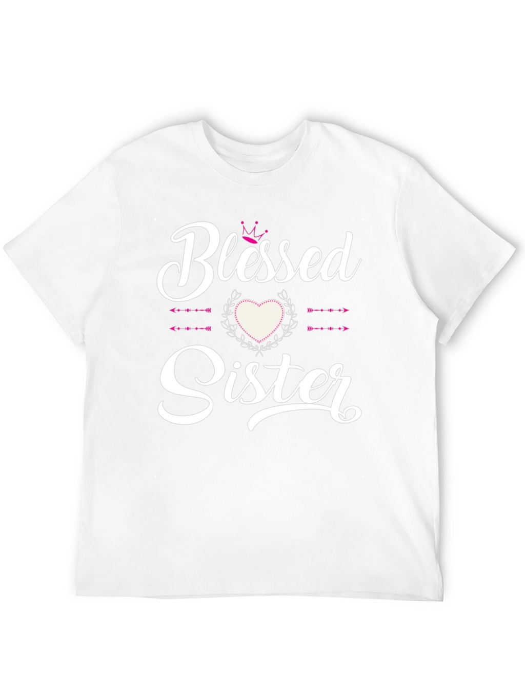Blessed Sister Graphic Tee - Black