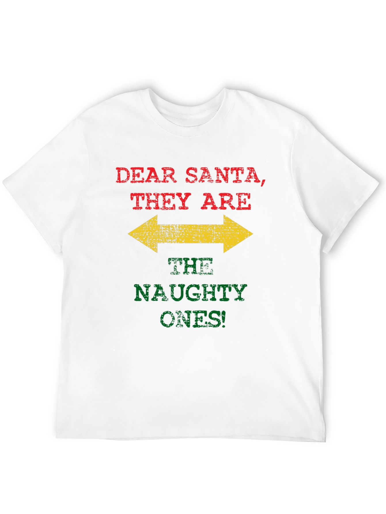 Dear Santa Naughty Ones T-Shirt
