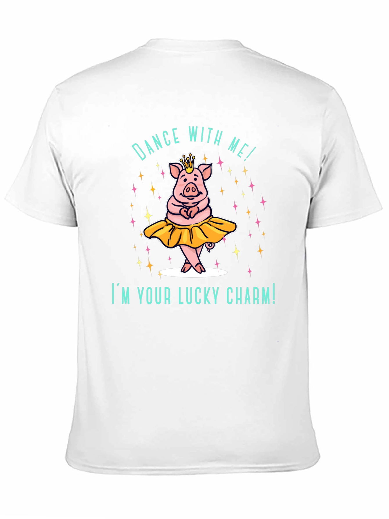 Lucky Charm Pig T-Shirt - Dance With Me!