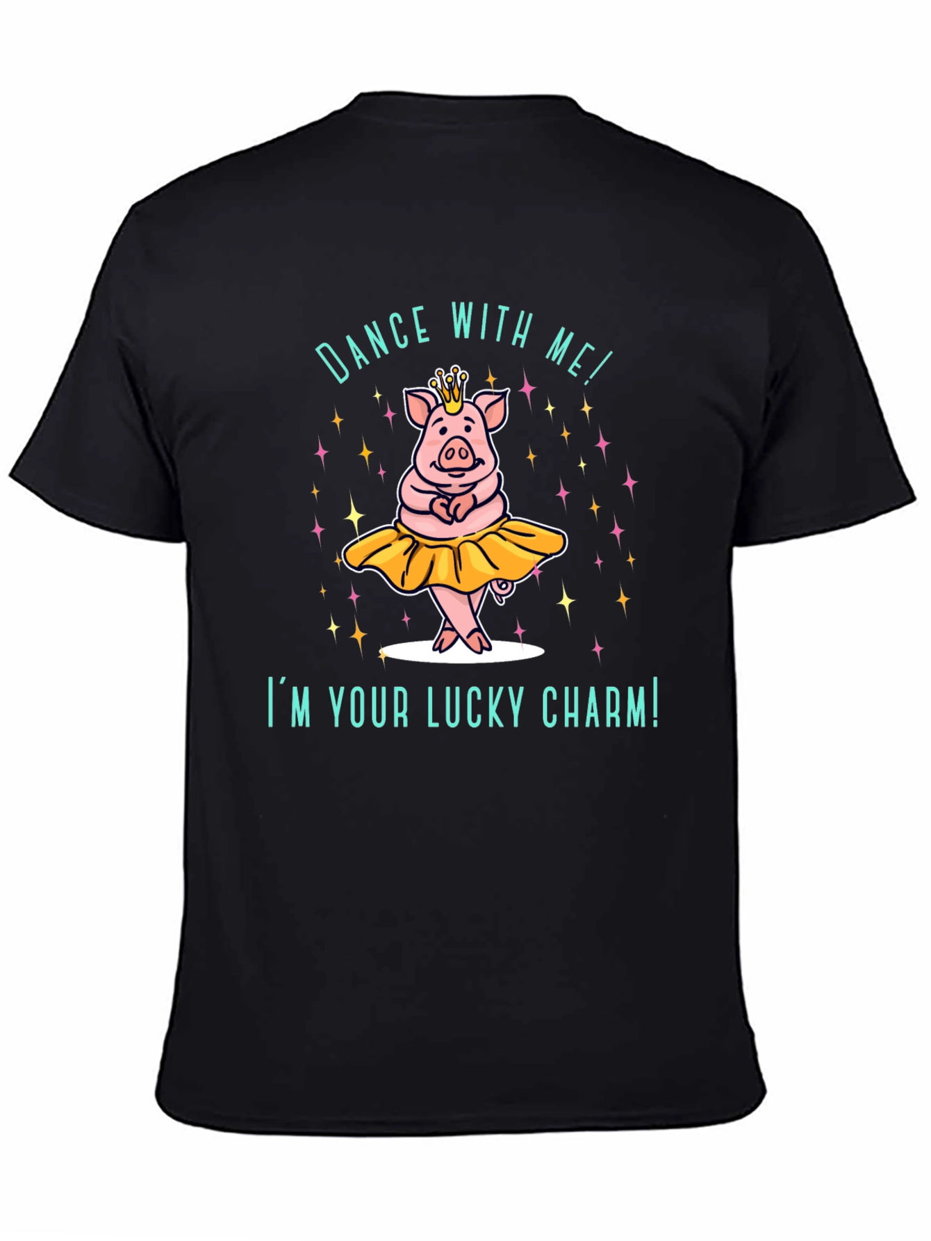 Lucky Charm Pig T-Shirt - Dance With Me!
