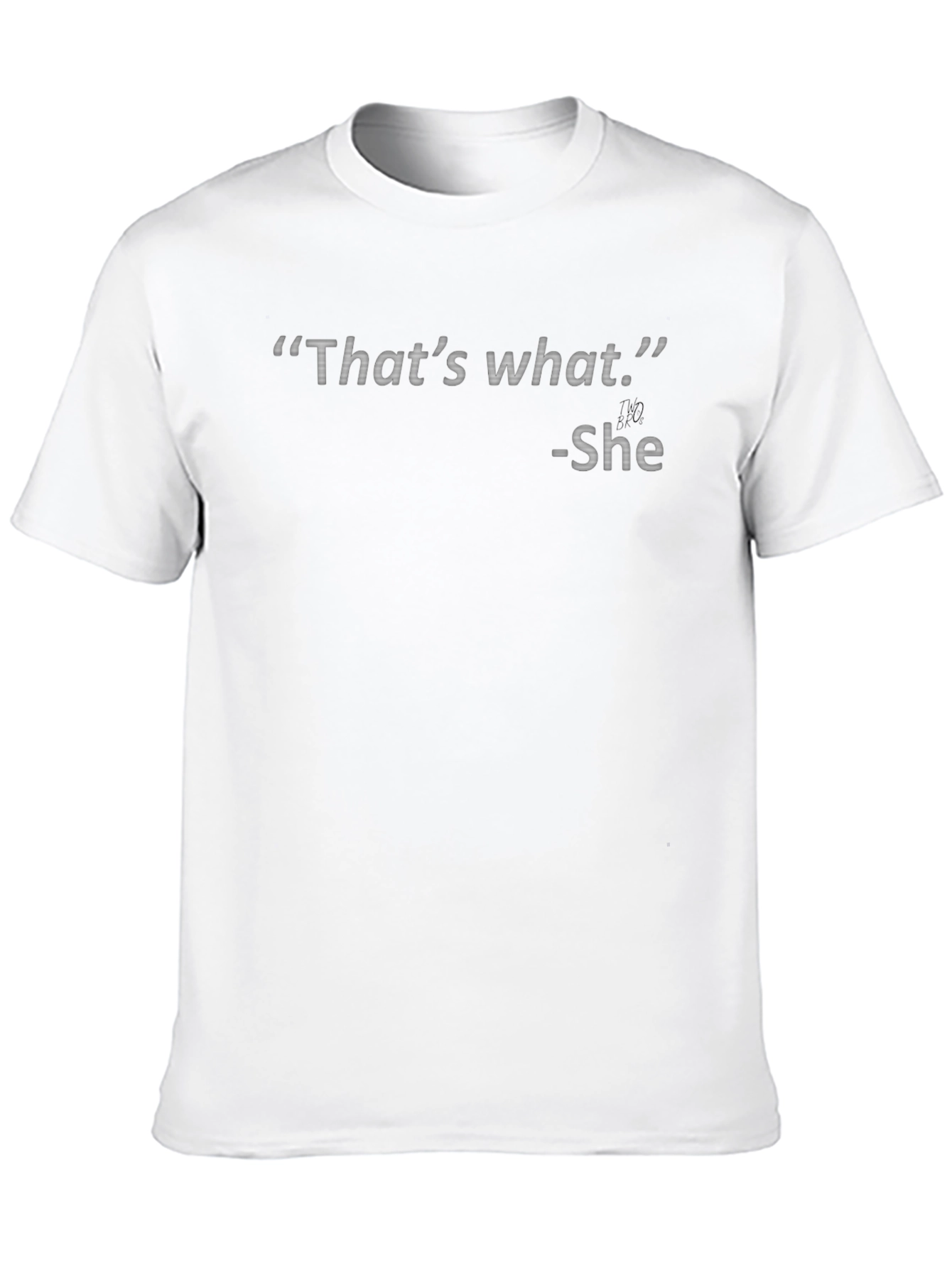 Thats What She Said T-Shirt -  Black