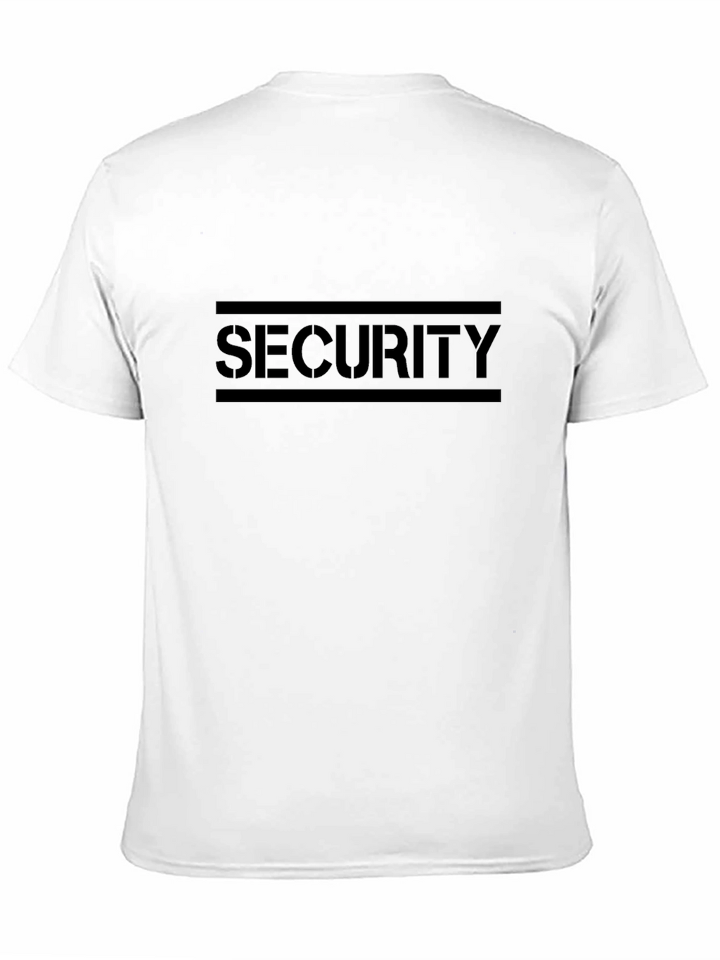Black Security Crew Neck T-Shirt
