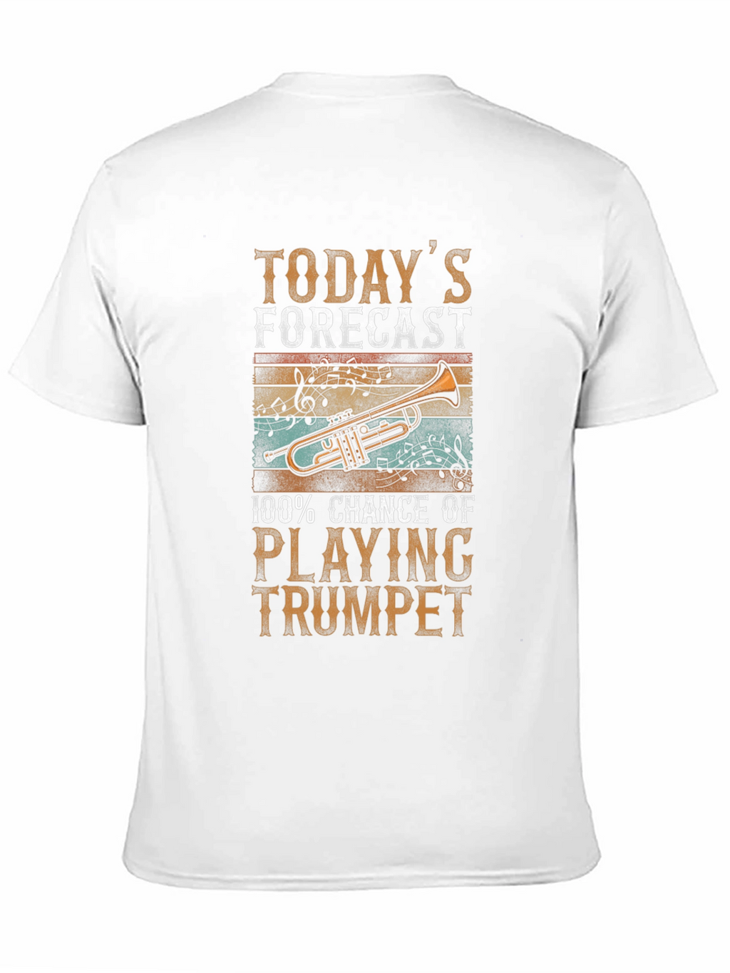 Trumpet Player T-Shirt - Todays Forecast