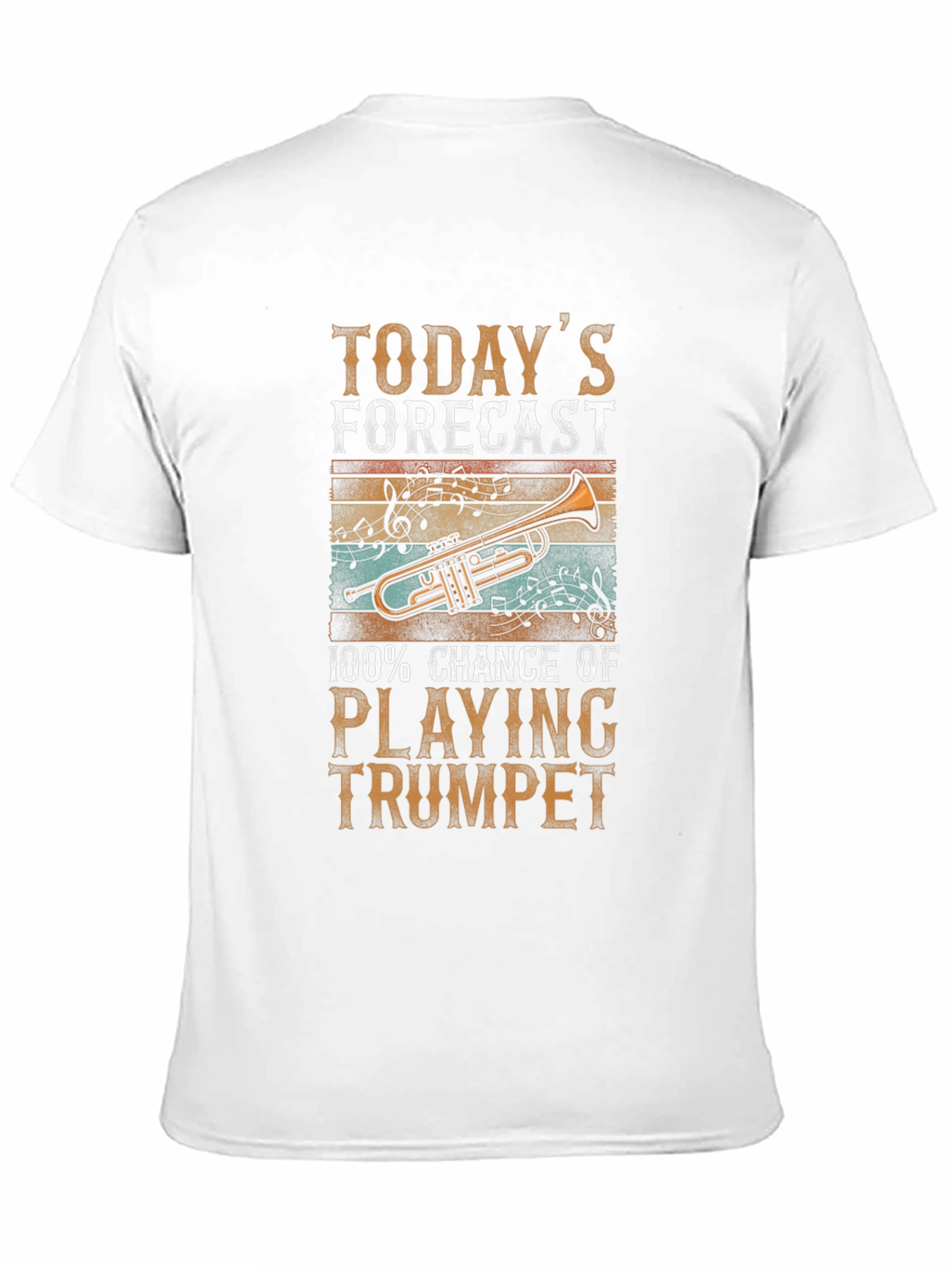 Trumpet Player T-Shirt - Todays Forecast