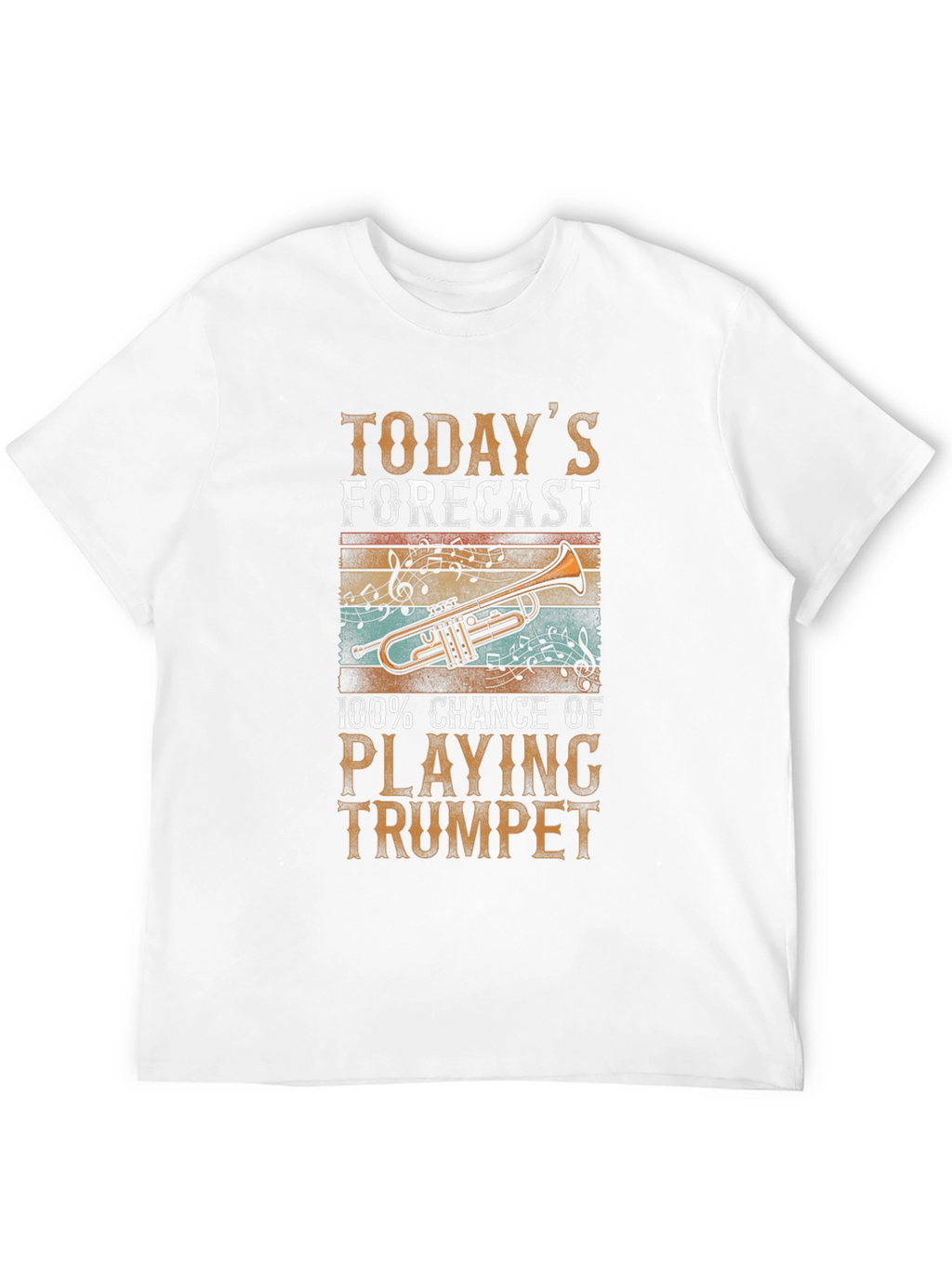 Trumpet Player T-Shirt - Todays Forecast