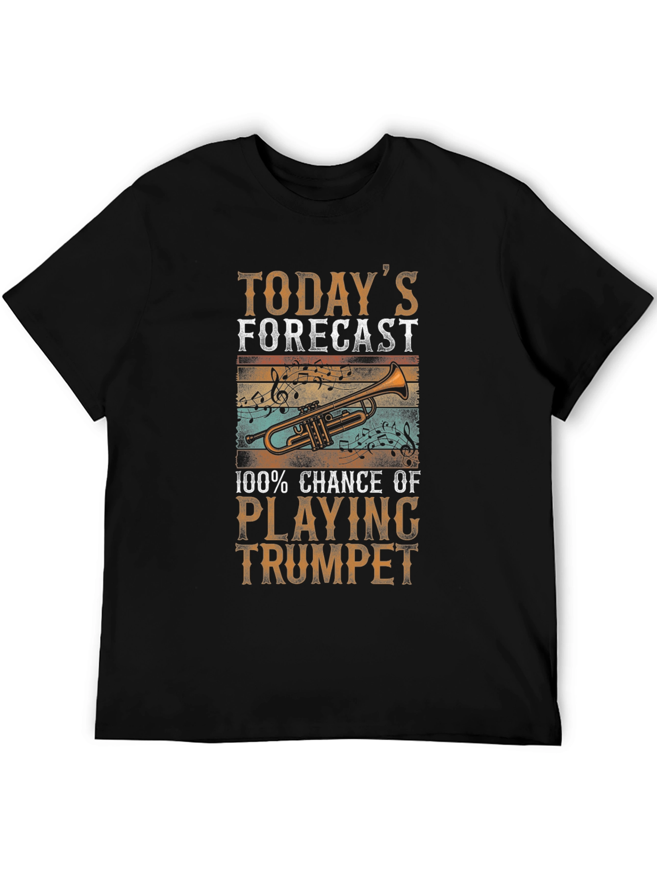 Trumpet Player T-Shirt - Todays Forecast