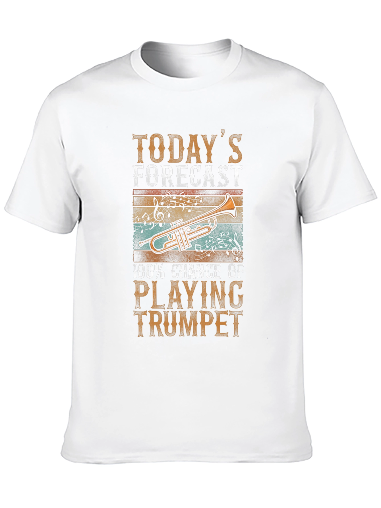 Trumpet Player T-Shirt - Todays Forecast