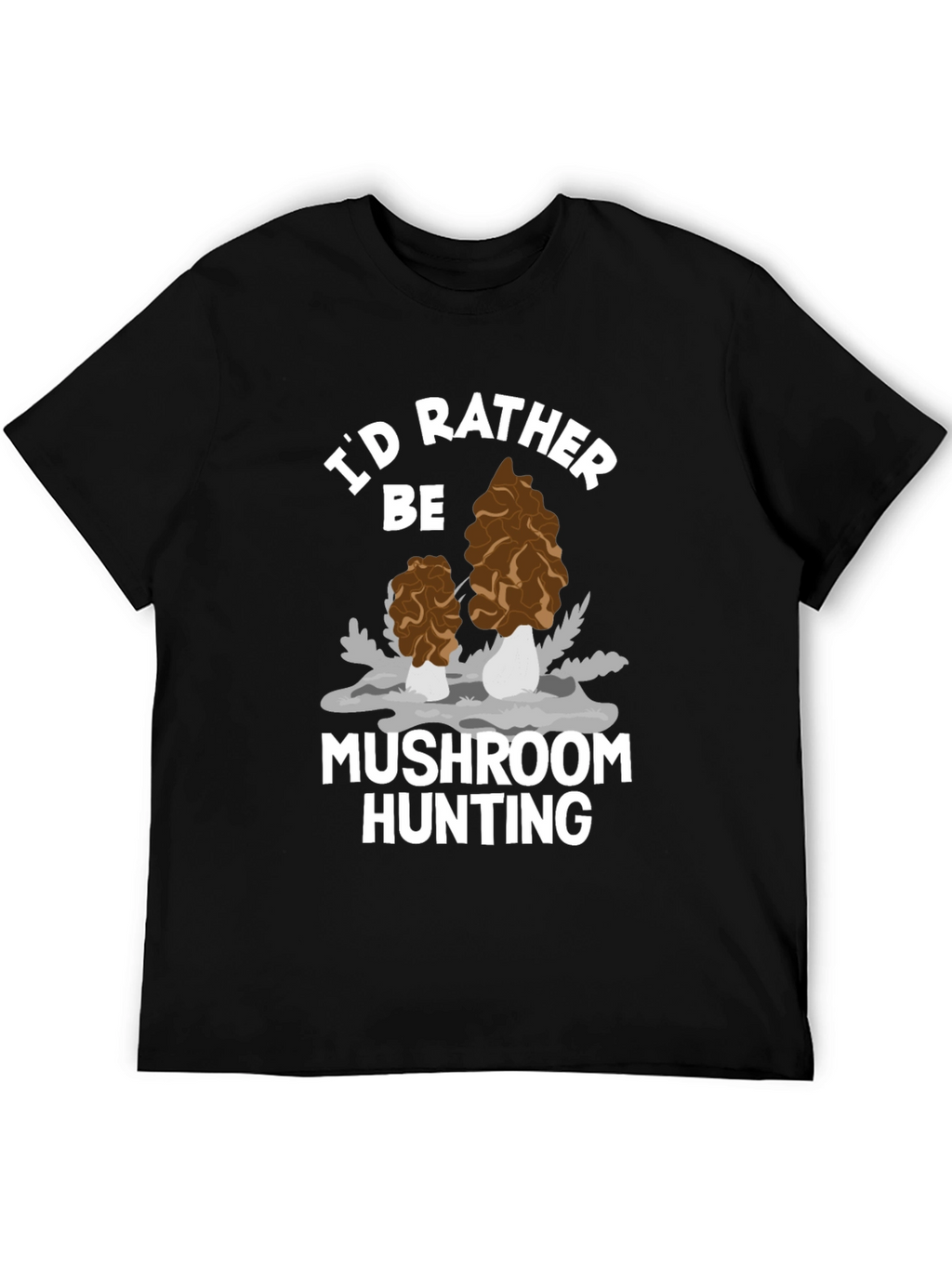 Mushroom Hunting Graphic Tee