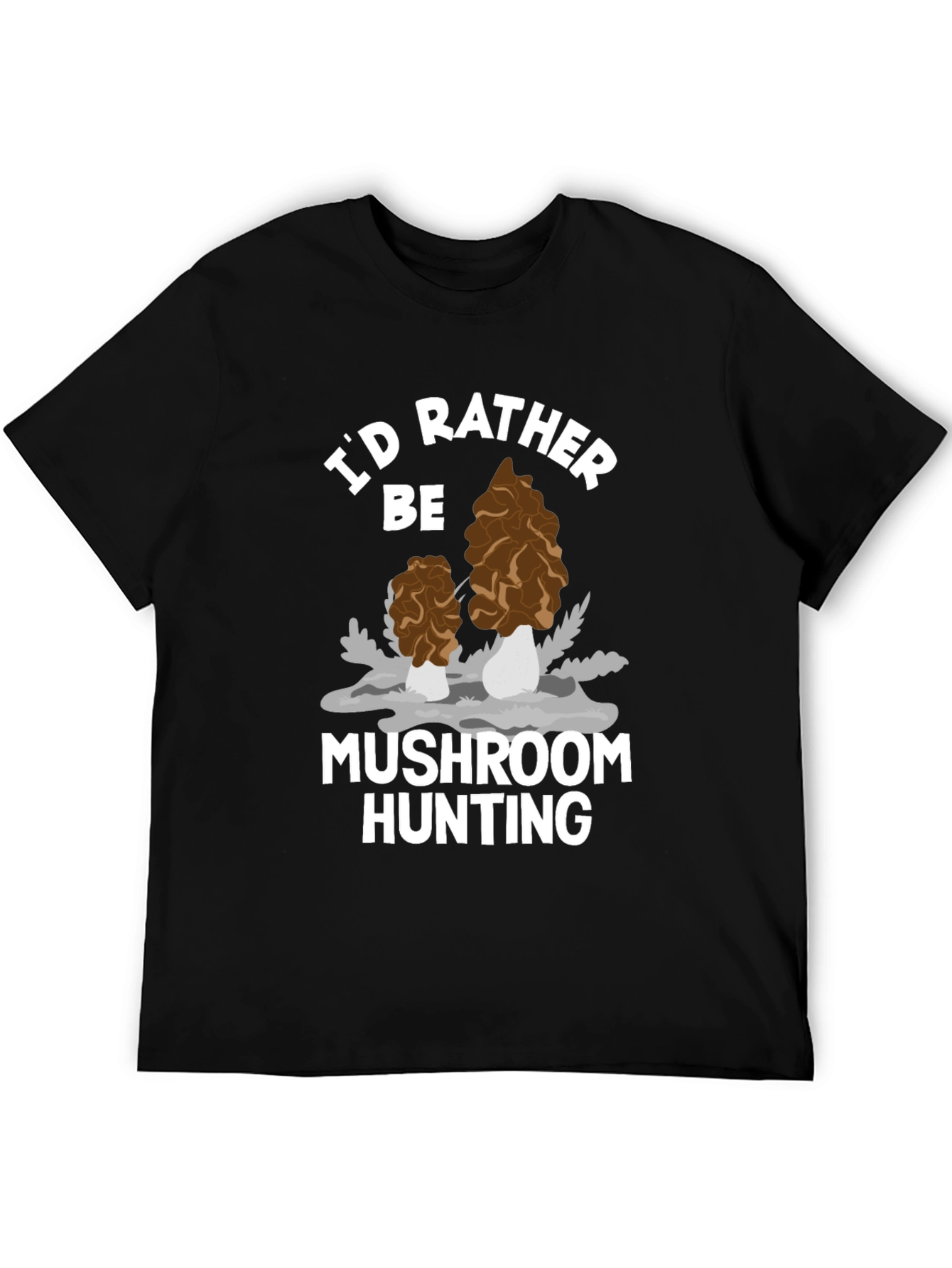 Mushroom Hunting Graphic Tee