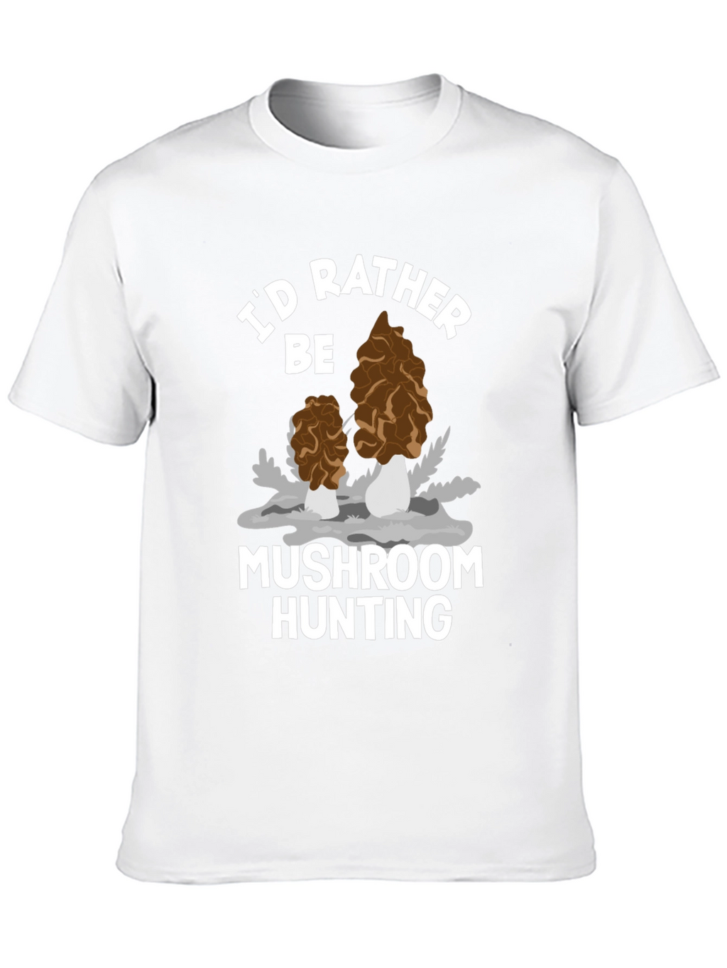 Mushroom Hunting Graphic Tee