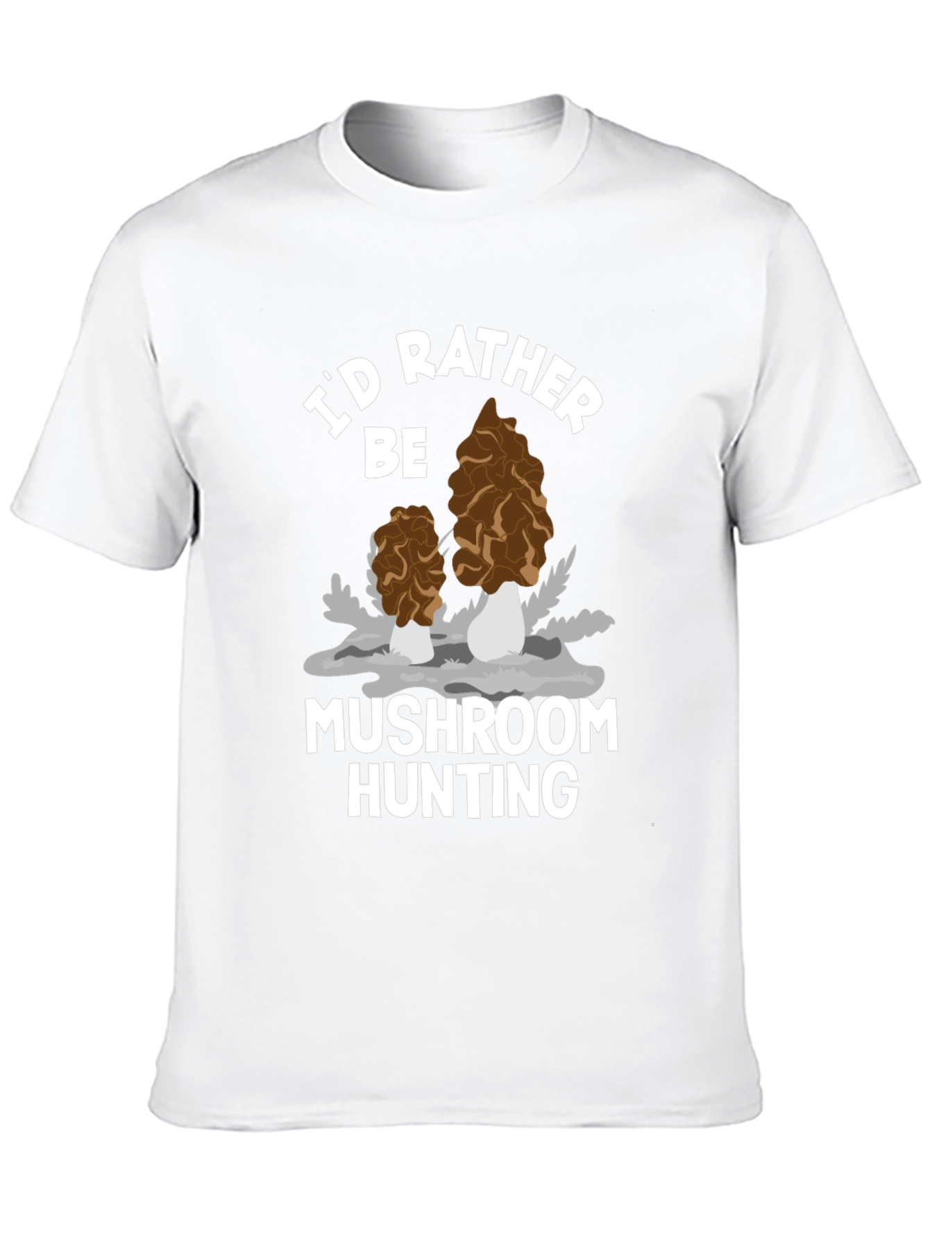 Mushroom Hunting Graphic Tee