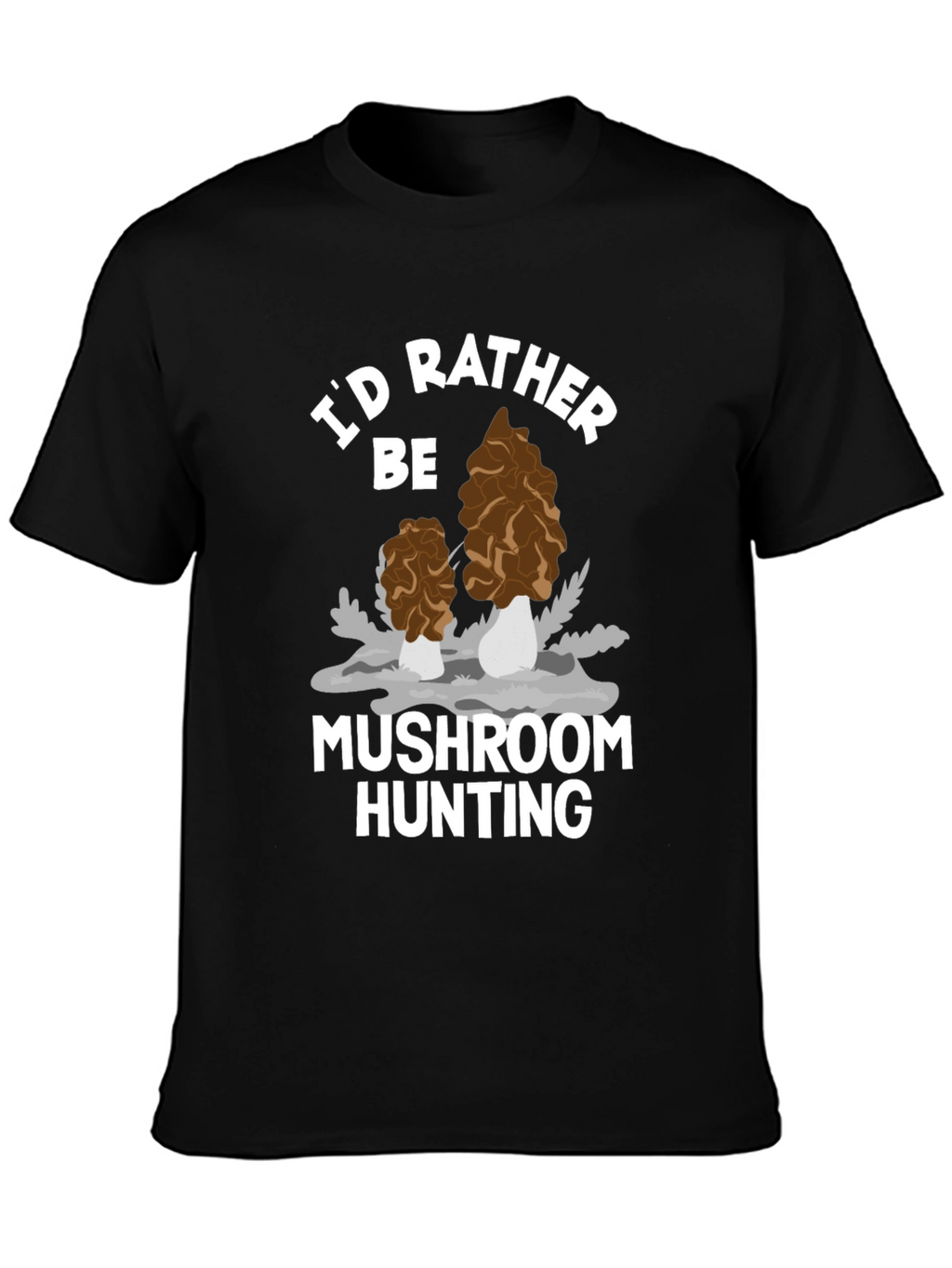 Mushroom Hunting Graphic Tee