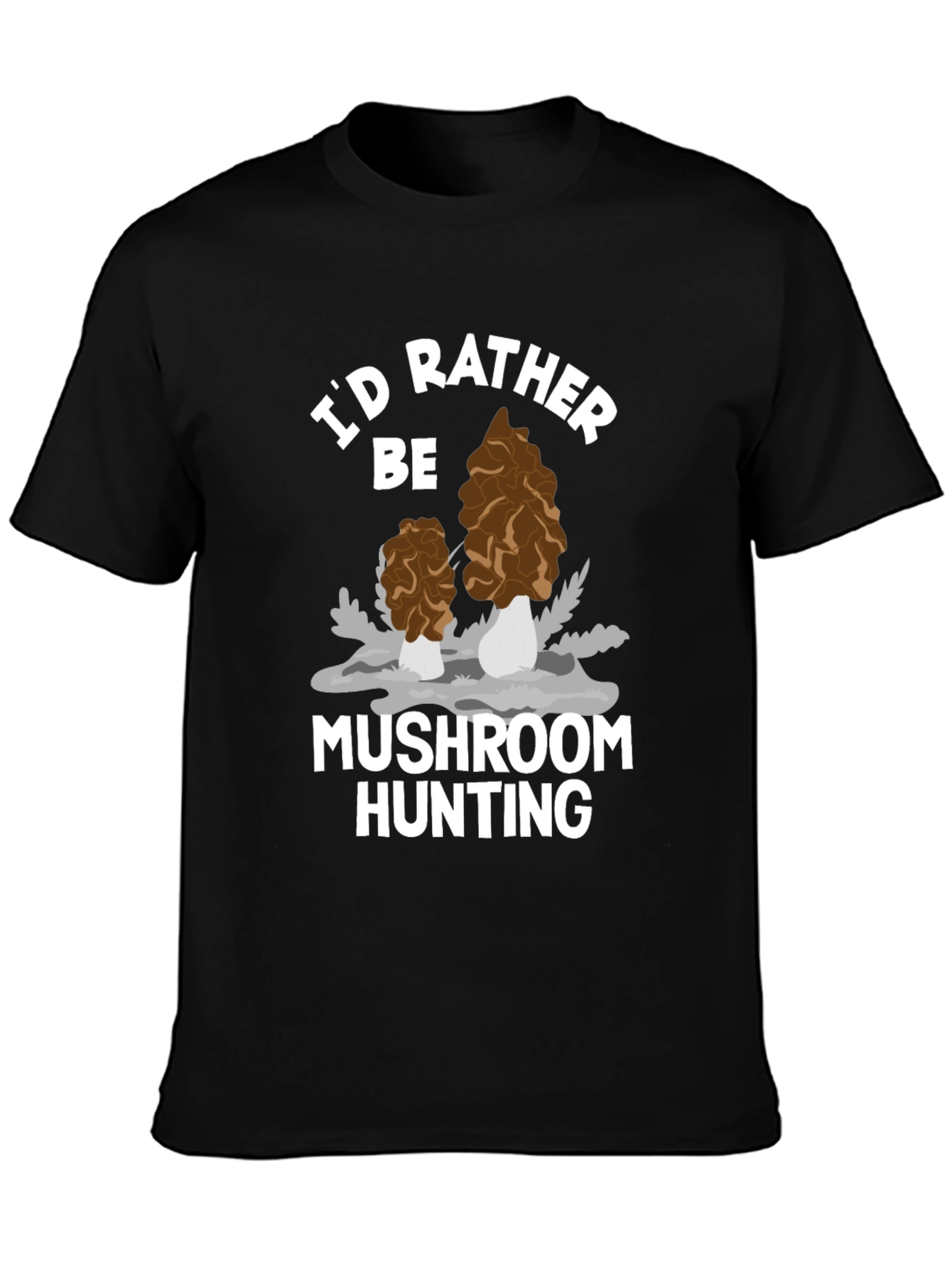 Mushroom Hunting Graphic Tee