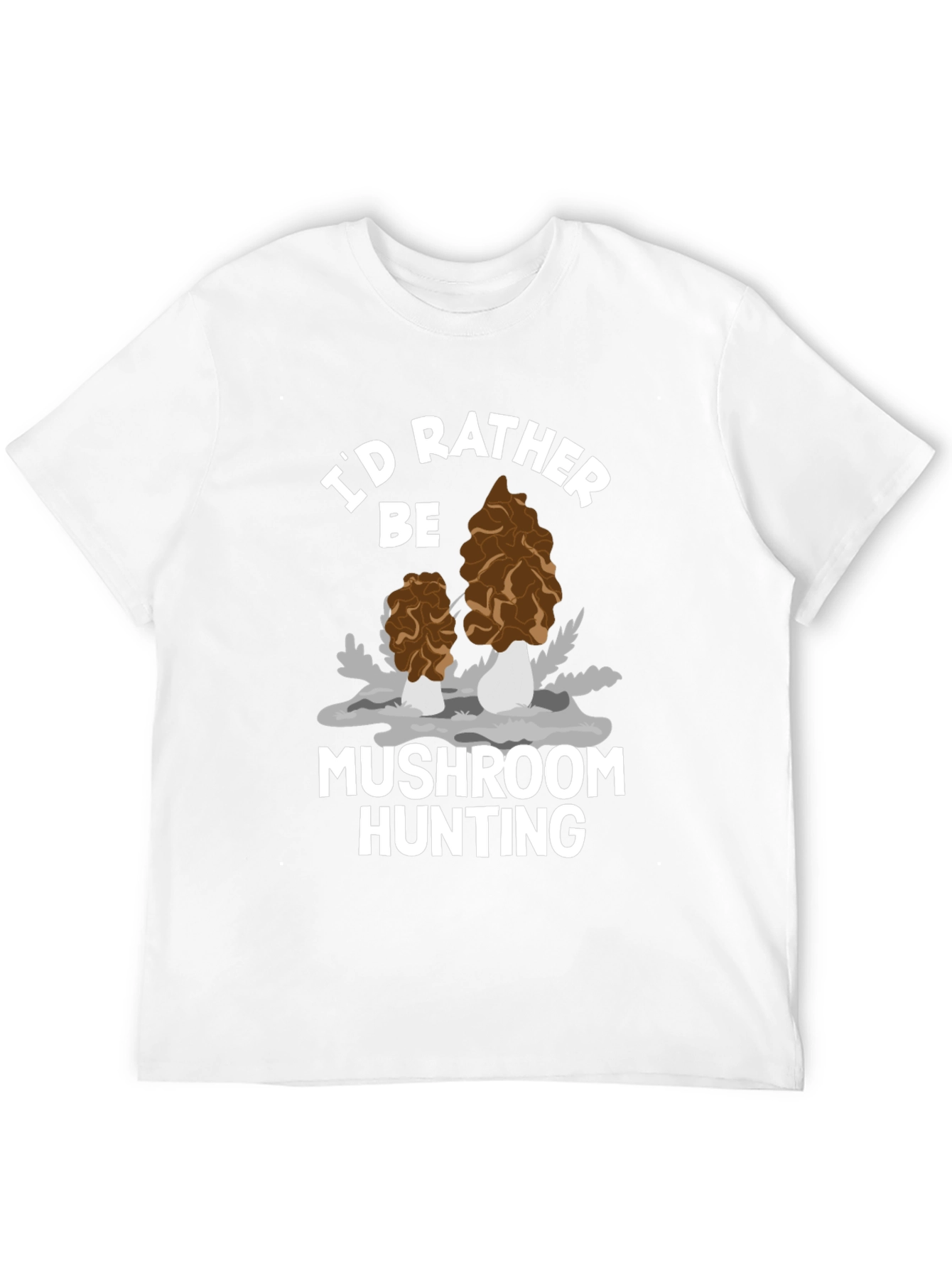 Mushroom Hunting Graphic Tee