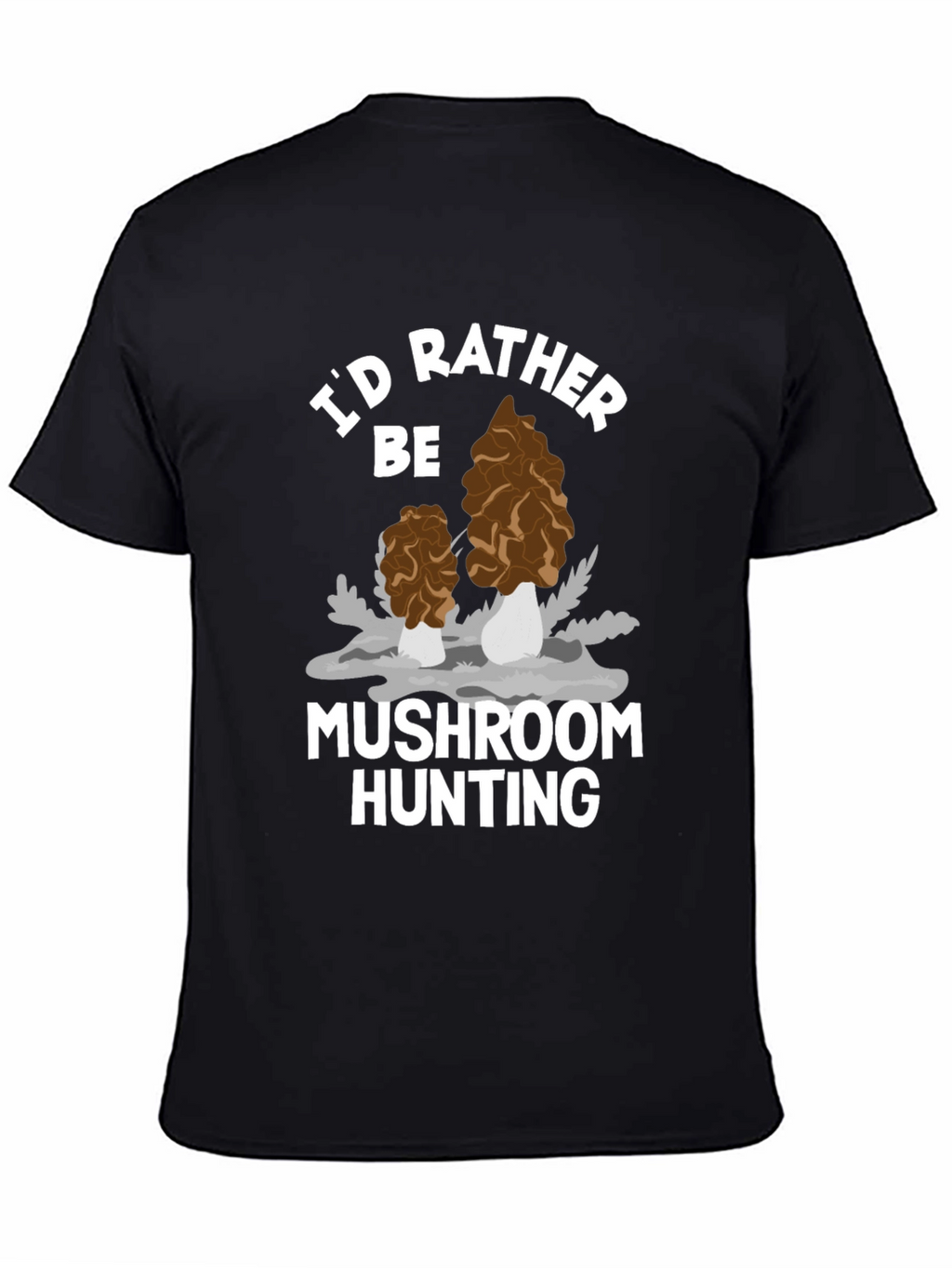 Mushroom Hunting Graphic Tee