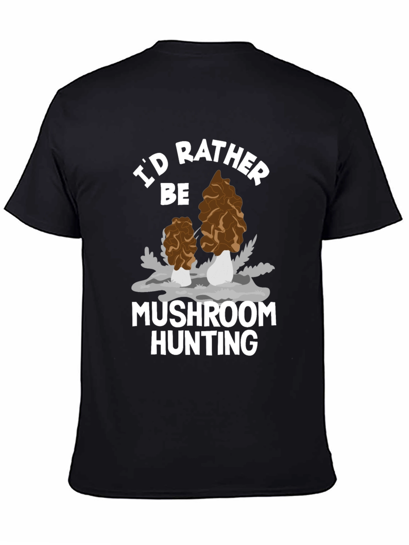 Mushroom Hunting Graphic Tee