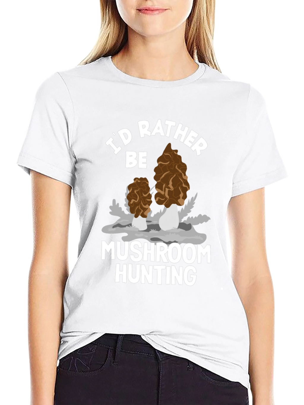Mushroom Hunting Graphic Tee