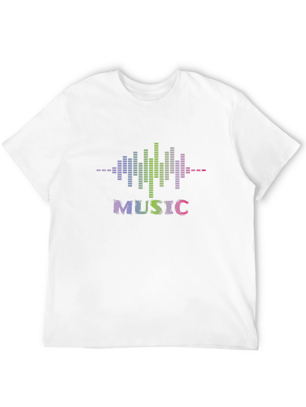Music Spectrum T-Shirt - Black Graphic Tee