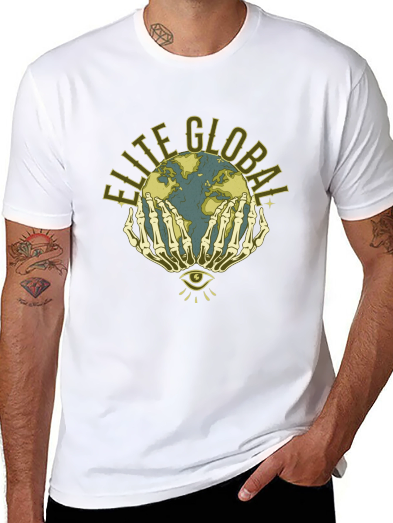 Elite Global Graphic Tee - Black
